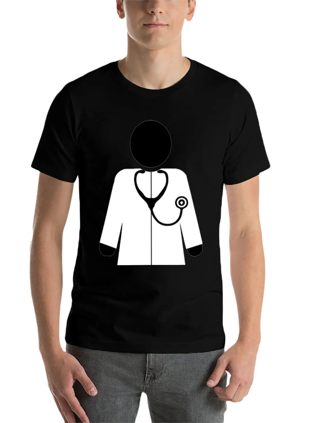 Doctor Unisex Short Sleeve Soft Cotton T-Shirt – Casual Everyday Wear