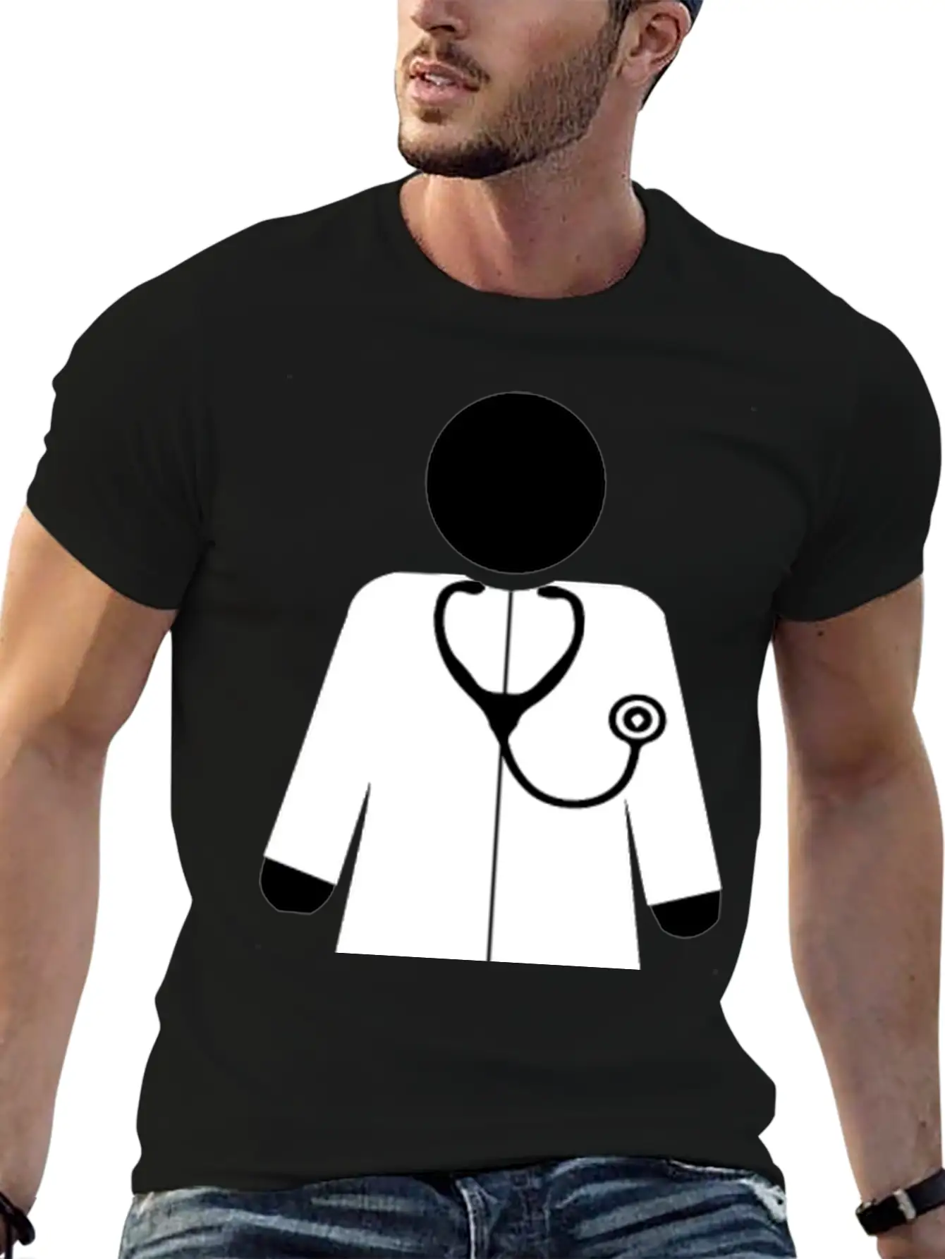 Doctor Unisex Short Sleeve Soft Cotton T-Shirt – Casual Everyday Wear