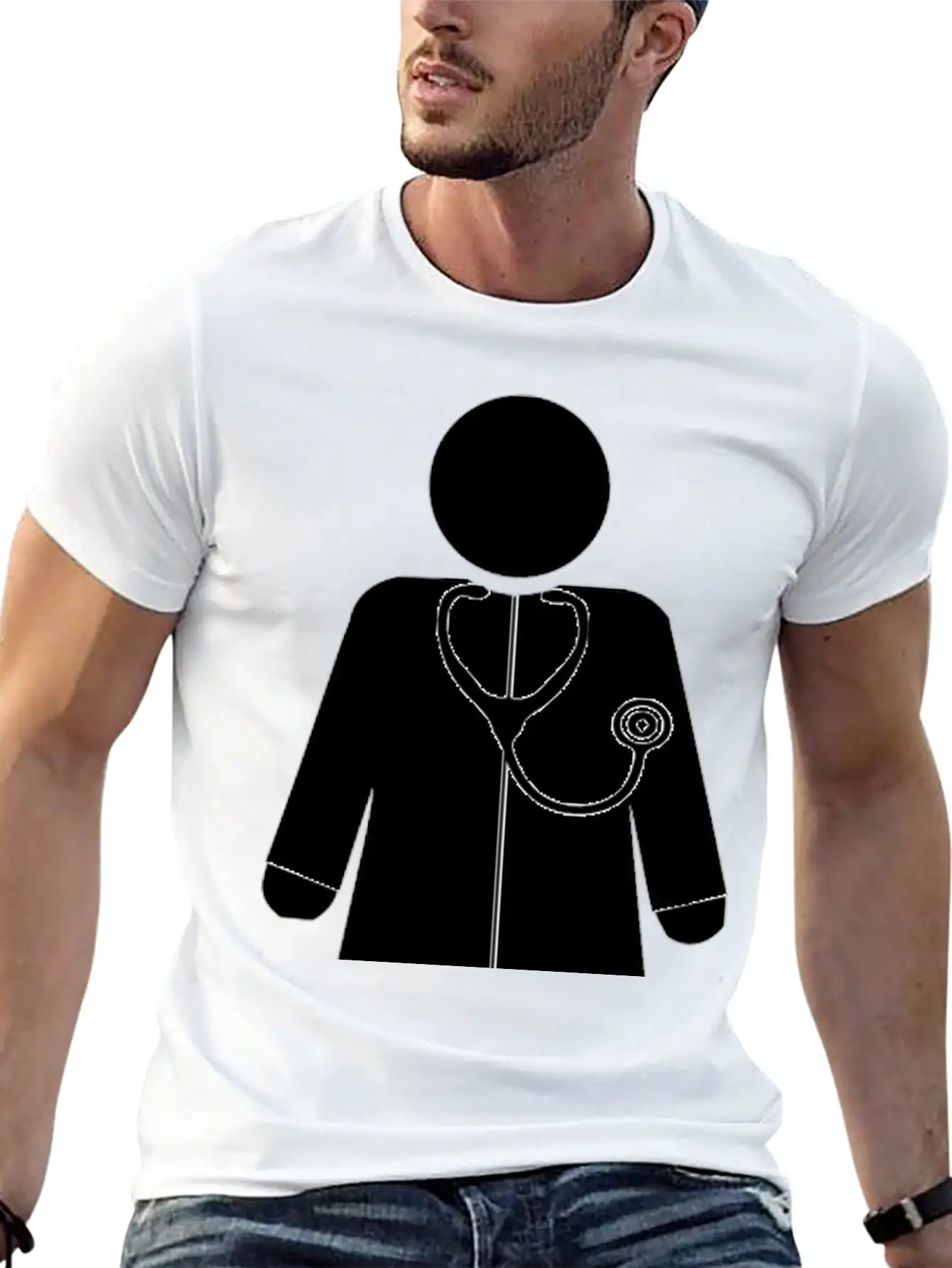 Doctor Unisex Short Sleeve Soft Cotton T-Shirt – Casual Everyday Wear
