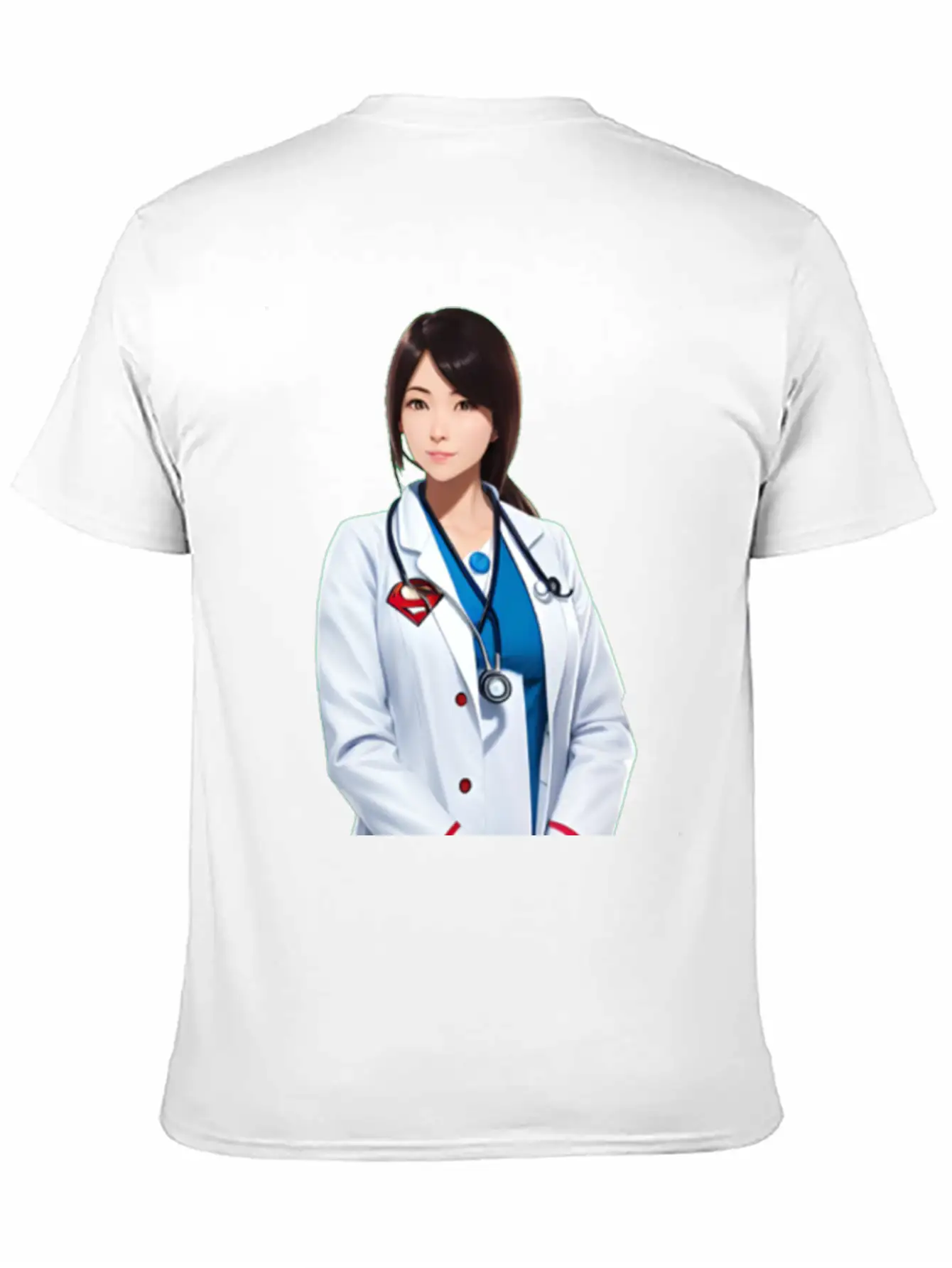 DOCTORS ARE SUPERHEROES (Female) Comfortable Minimalist Graphic Tee – Summer Style Essential