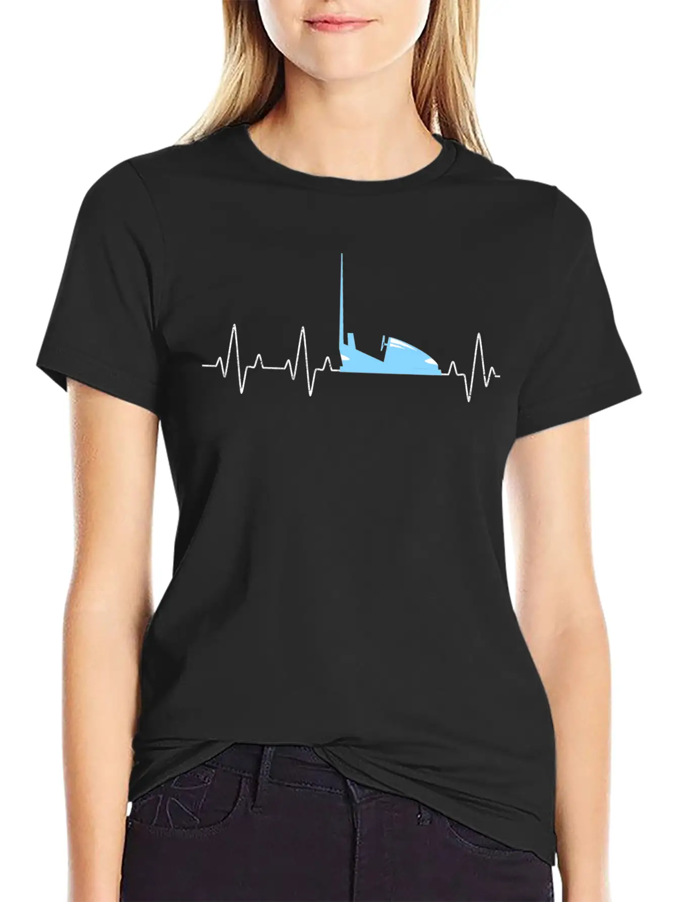 Dodgems Lover Heartbeat Amusement Park Bumper Cars Timeless Short Sleeve Tee – Comfy And Minimalist Design