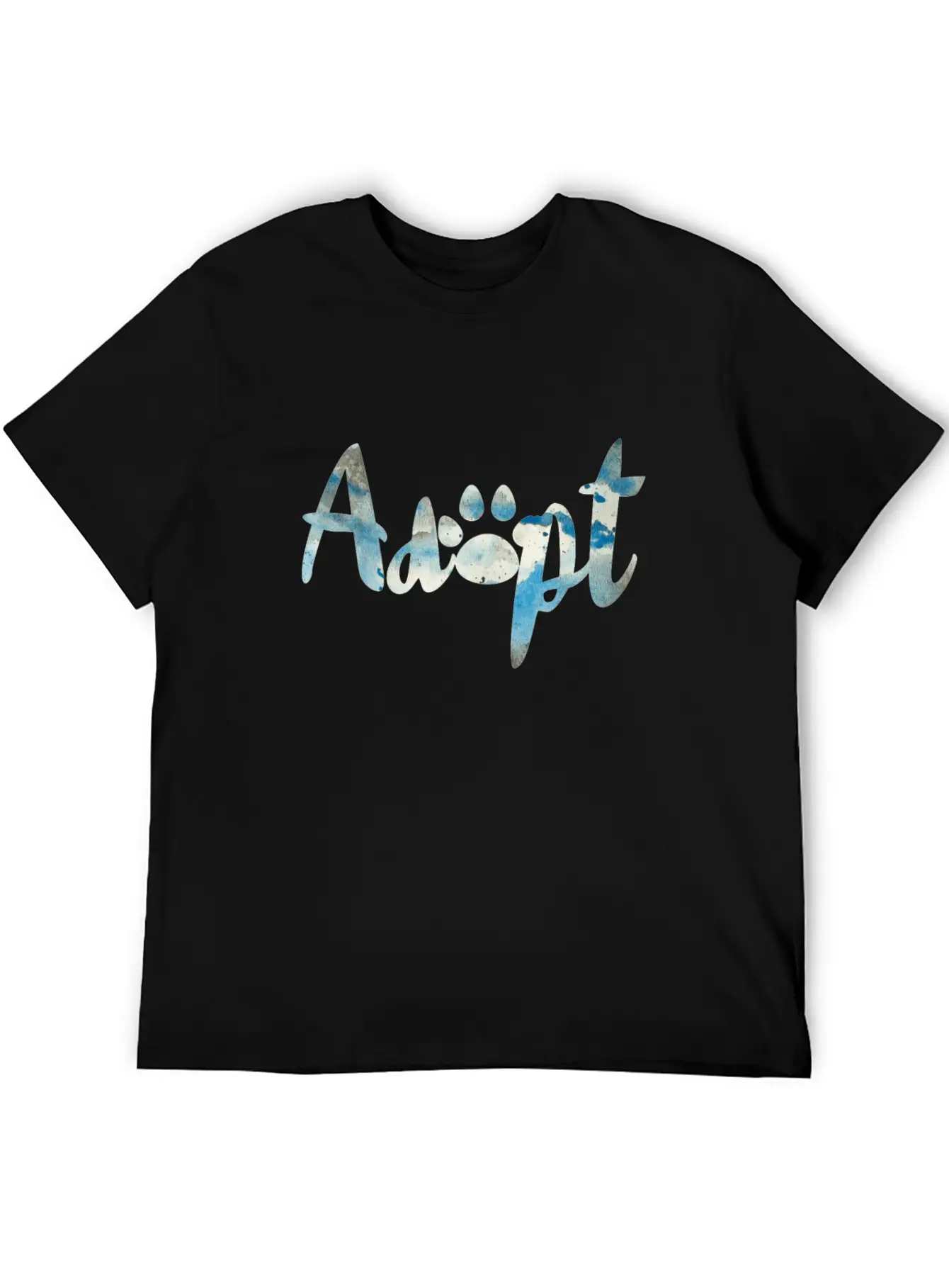 Dog Adoption Basic Graphic T-Shirt – Daily Comfort In Soft Cotton