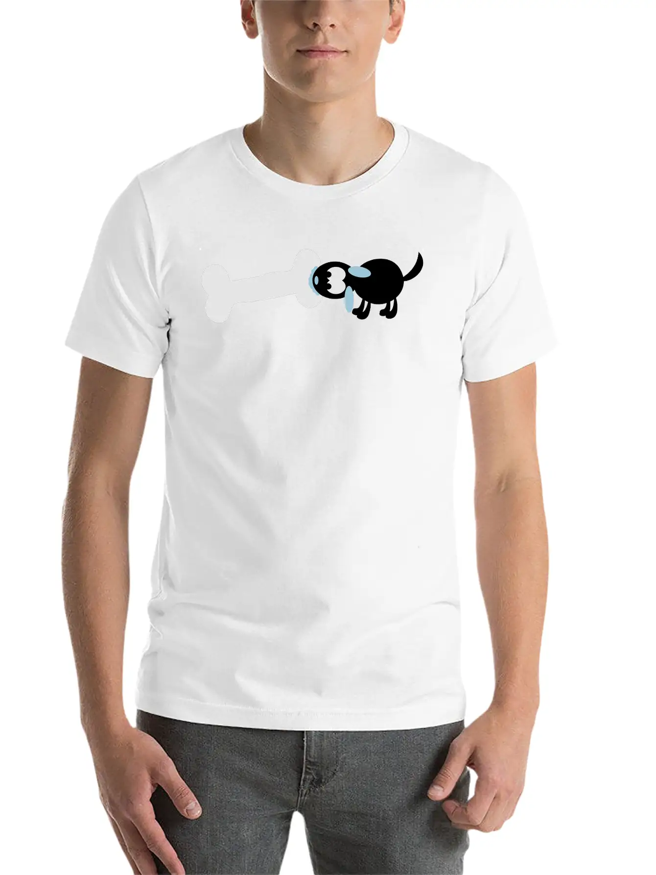 Dog Bone Relaxed Everyday Tee – Lightweight And Durable Cotton