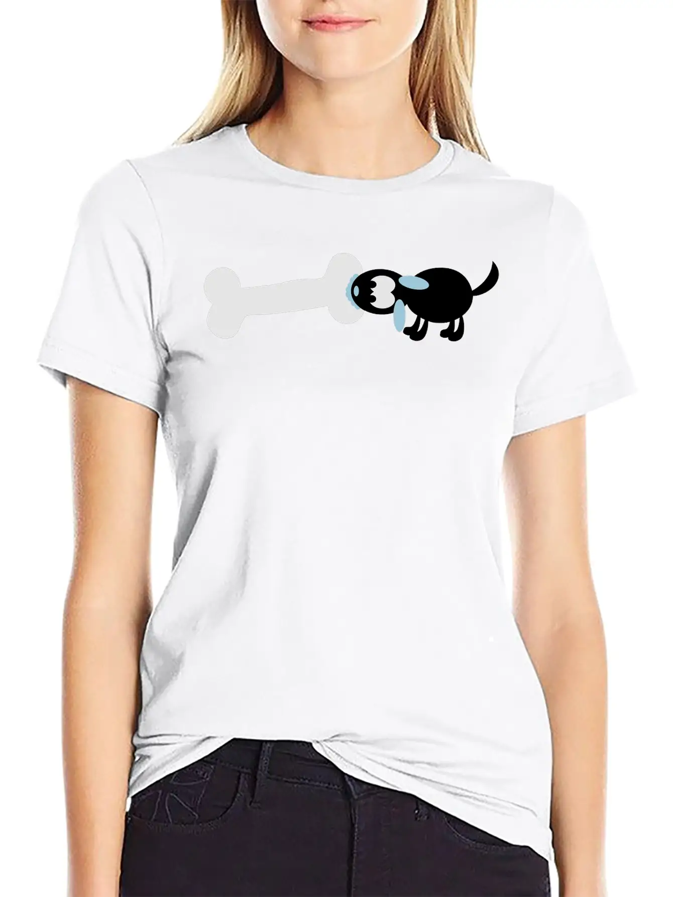 Dog Bone Relaxed Everyday Tee – Lightweight And Durable Cotton