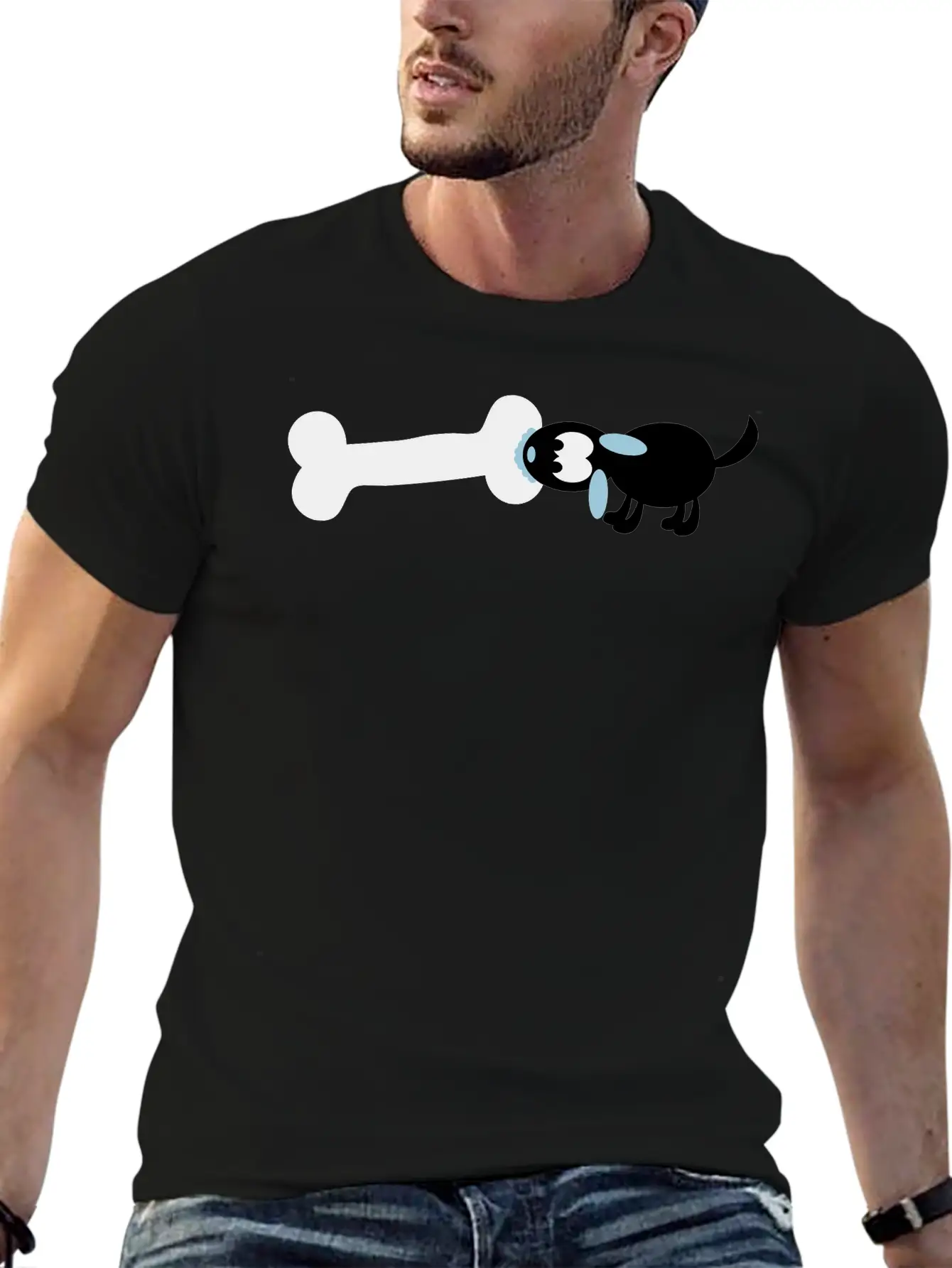 Dog Bone Relaxed Everyday Tee – Lightweight And Durable Cotton