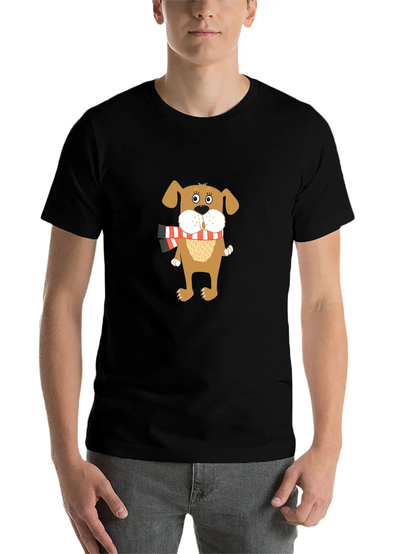 Dog | Dogs Christmas Dog Lover Xmas Gift Ideas Timeless Short Sleeve Tee – Comfy And Minimalist Design