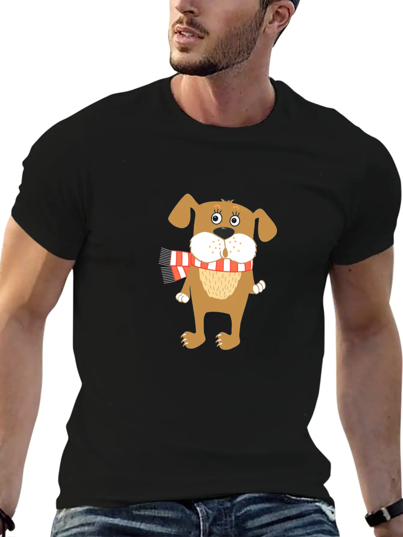 Dog | Dogs Christmas Dog Lover Xmas Gift Ideas Timeless Short Sleeve Tee – Comfy And Minimalist Design