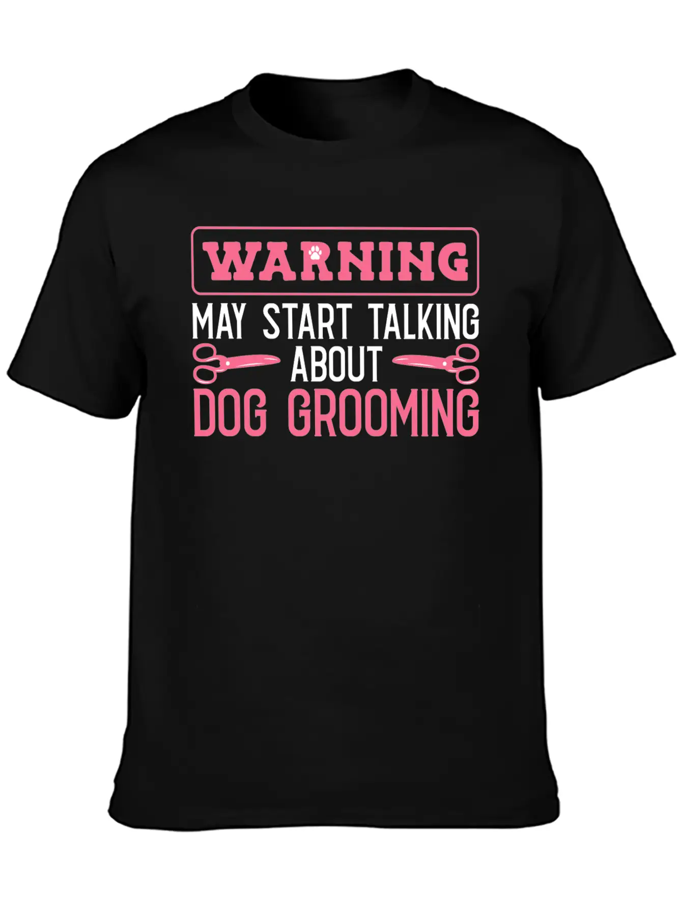 Dog Groomer Dog Grooming Stylish Everyday T-Shirt – Unisex Basic Cotton Tee