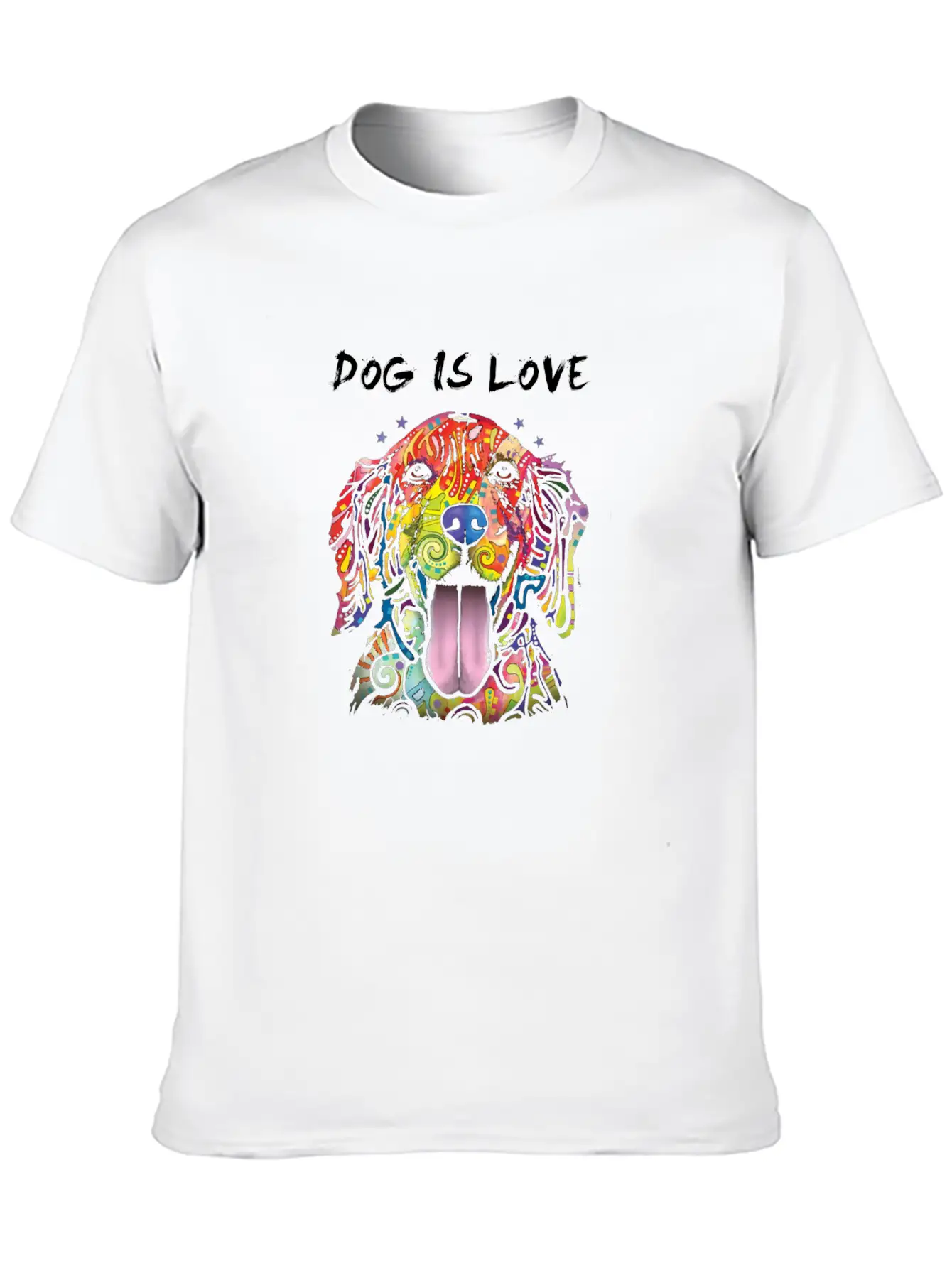 DOG LOVE COOL BIRTHDAY PRESENT SURPRISE IDEA Timeless Short Sleeve Tee – Comfy And Minimalist Design