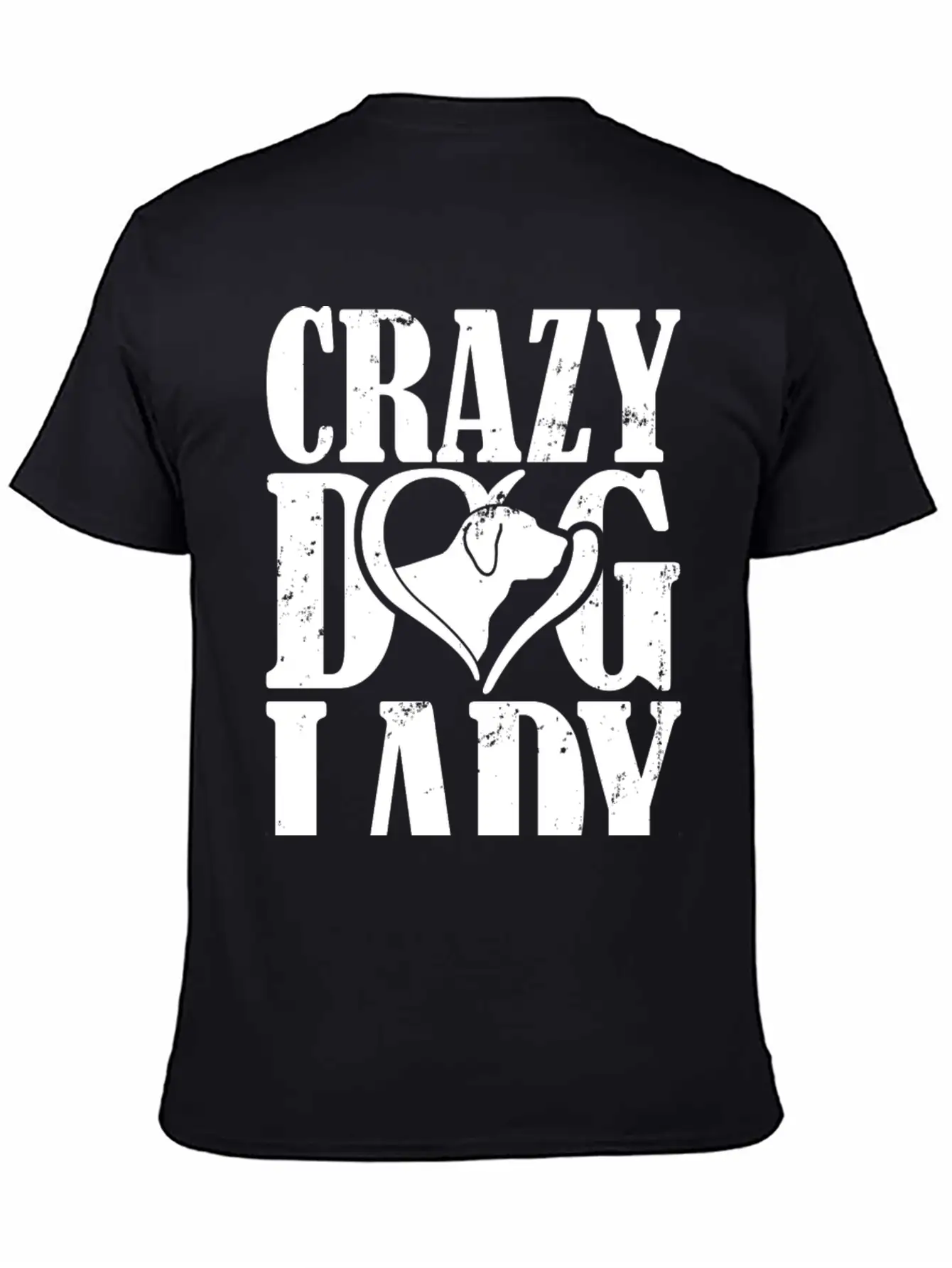 Dog Lover - Crazy Dog Lady T - Shirt Basic Graphic T-Shirt – Daily Comfort In Soft Cotton