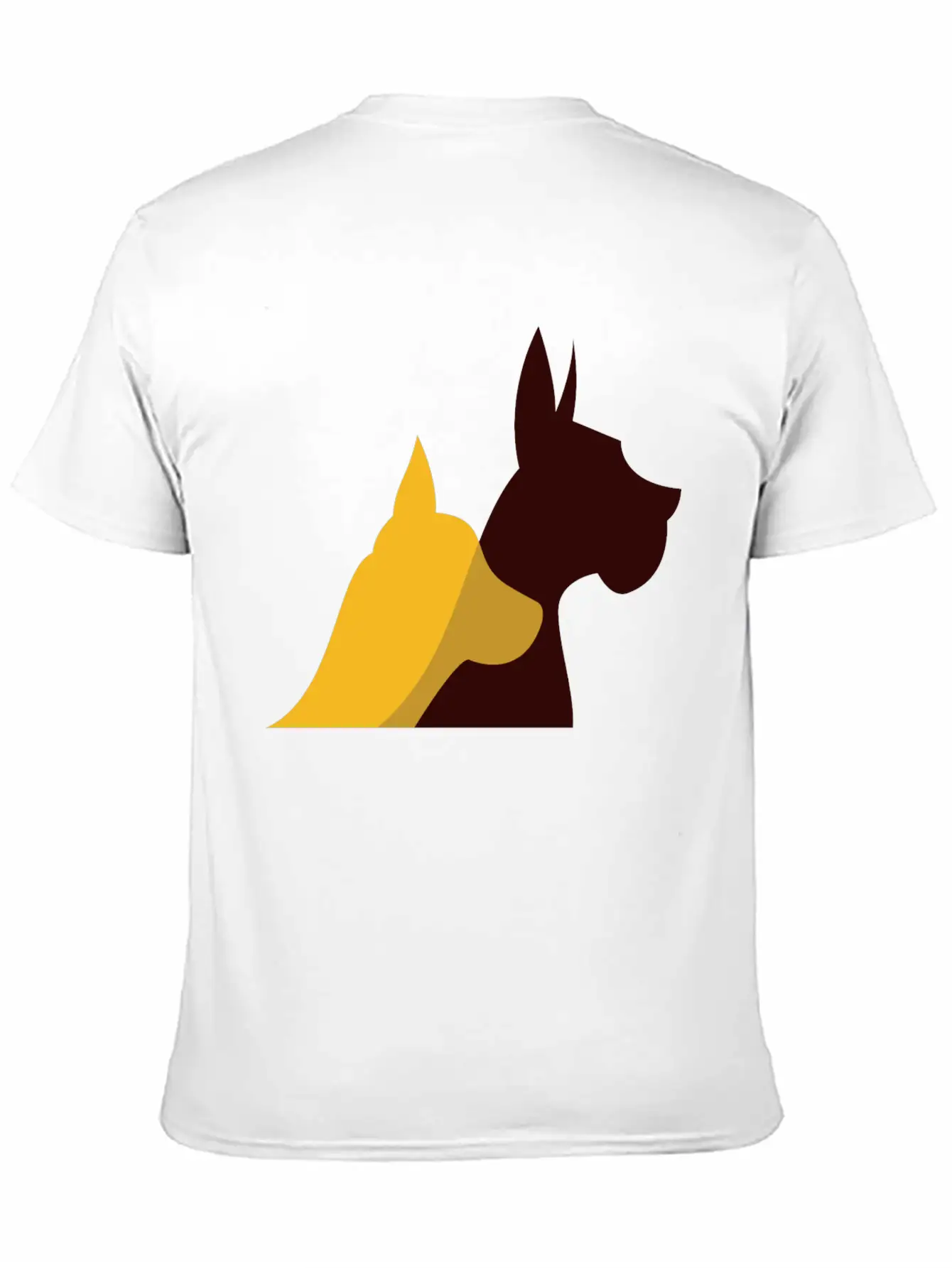 Dog Motif Stylish Everyday T-Shirt – Unisex Basic Cotton Tee