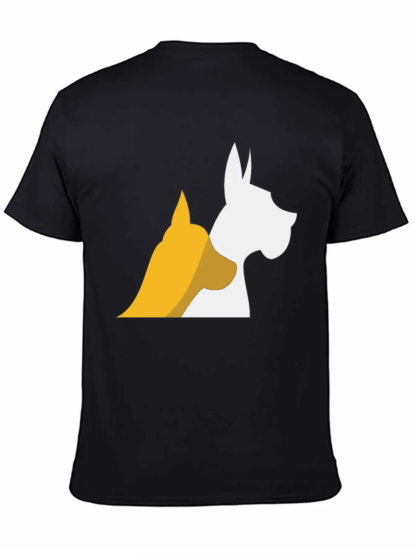 Dog Motif Stylish Everyday T-Shirt – Unisex Basic Cotton Tee