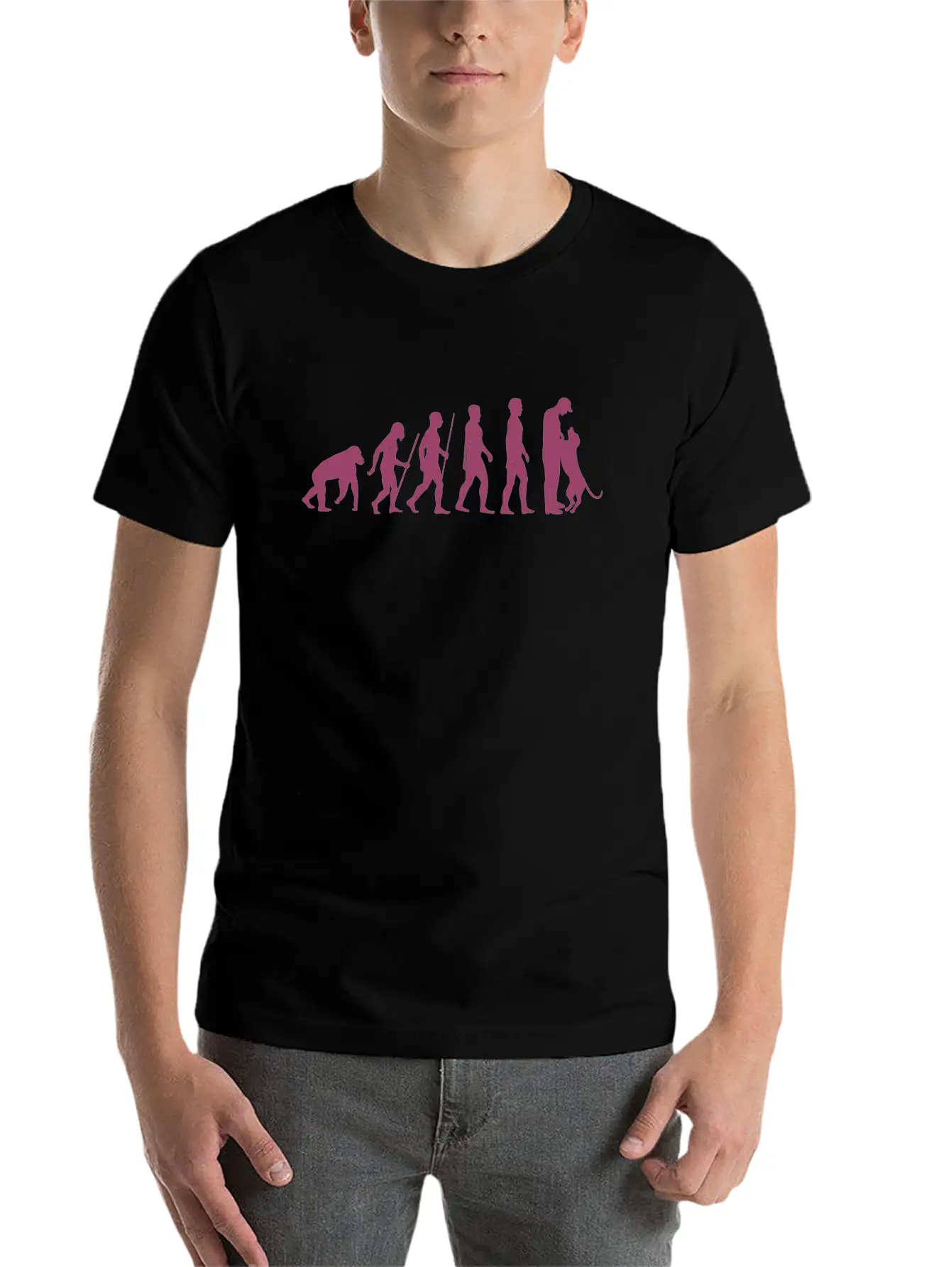 Dog Owners Dog Lovers Dog Dogs Development Stylish Everyday T-Shirt – Unisex Basic Cotton Tee