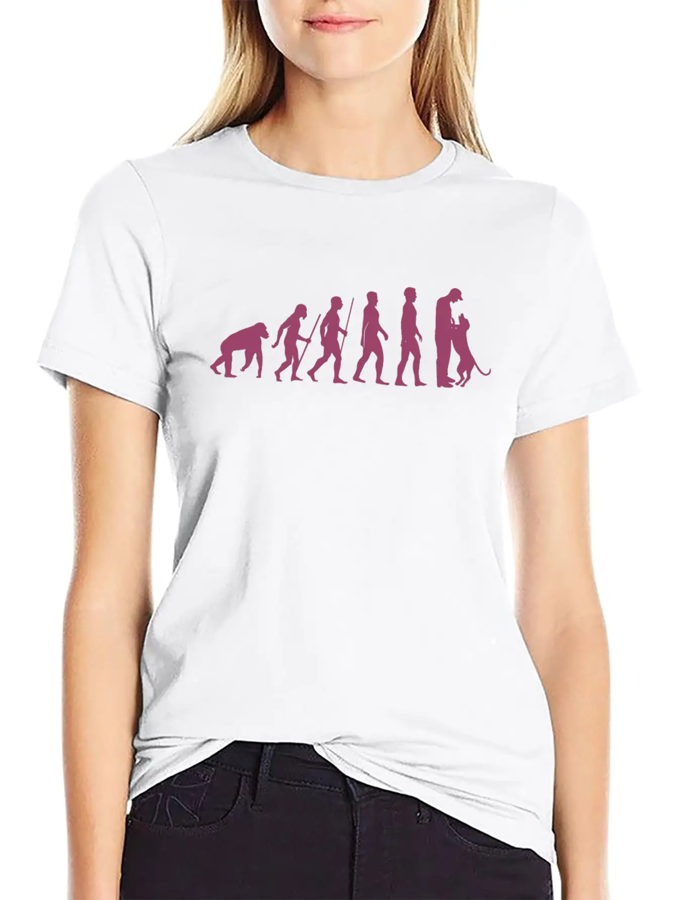 Dog Owners Dog Lovers Dog Dogs Development Stylish Everyday T-Shirt – Unisex Basic Cotton Tee