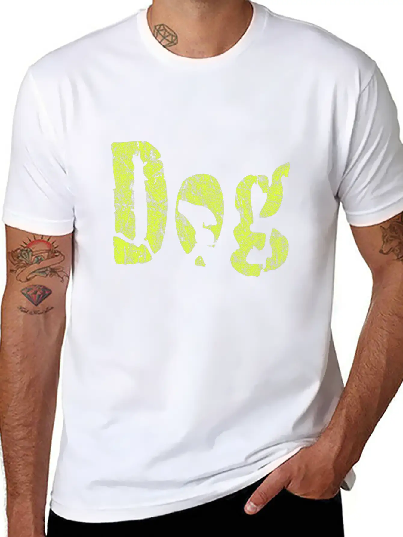 Dog Puppy Barking Animal Gift Idea Stylish Everyday T-Shirt – Unisex Basic Cotton Tee