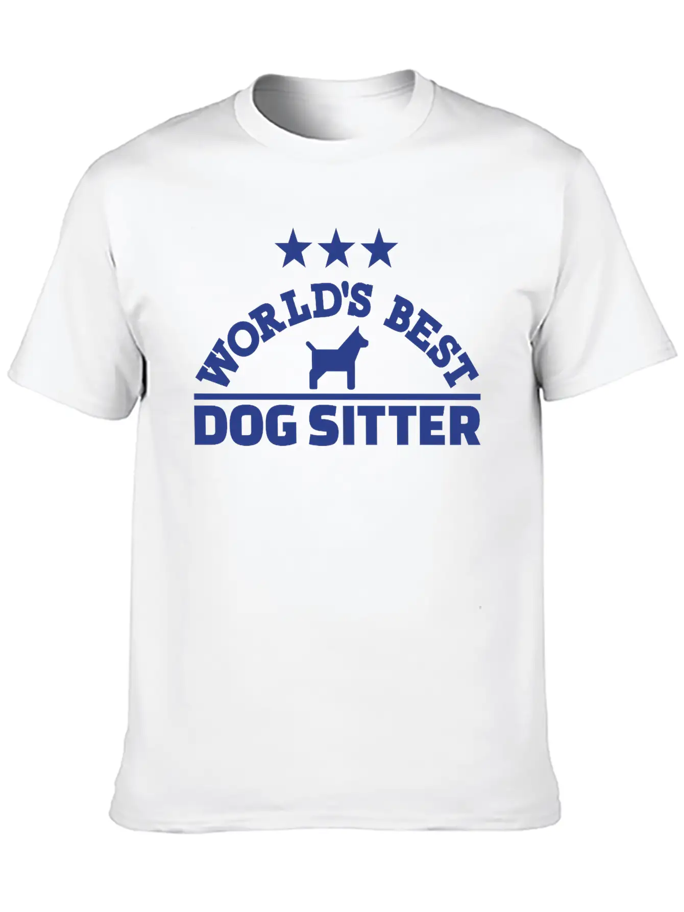 Dog Sitter Unisex Short Sleeve Soft Cotton T-Shirt – Casual Everyday Wear