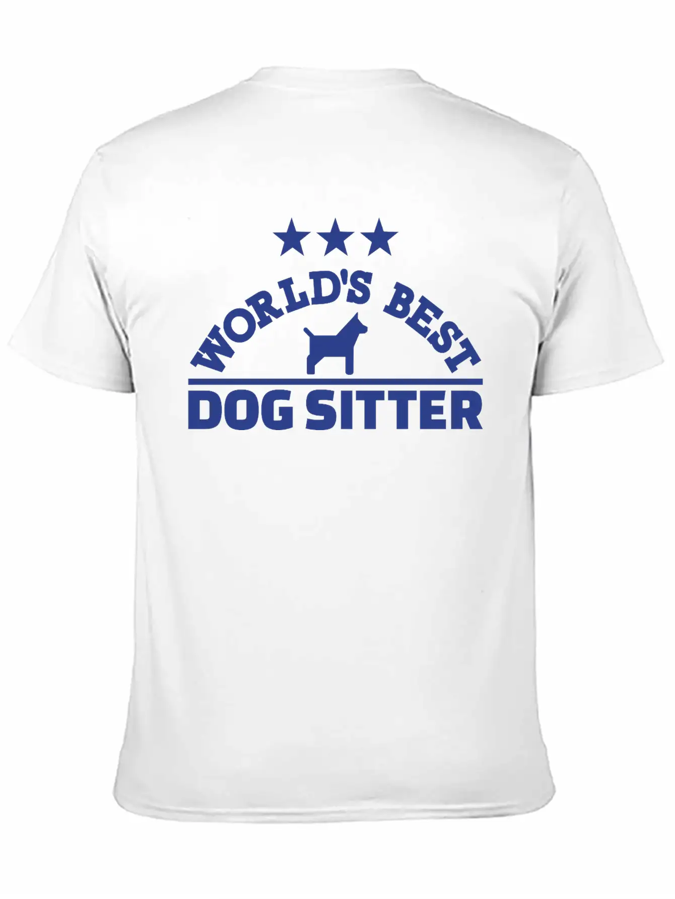 Dog Sitter Unisex Short Sleeve Soft Cotton T-Shirt – Casual Everyday Wear