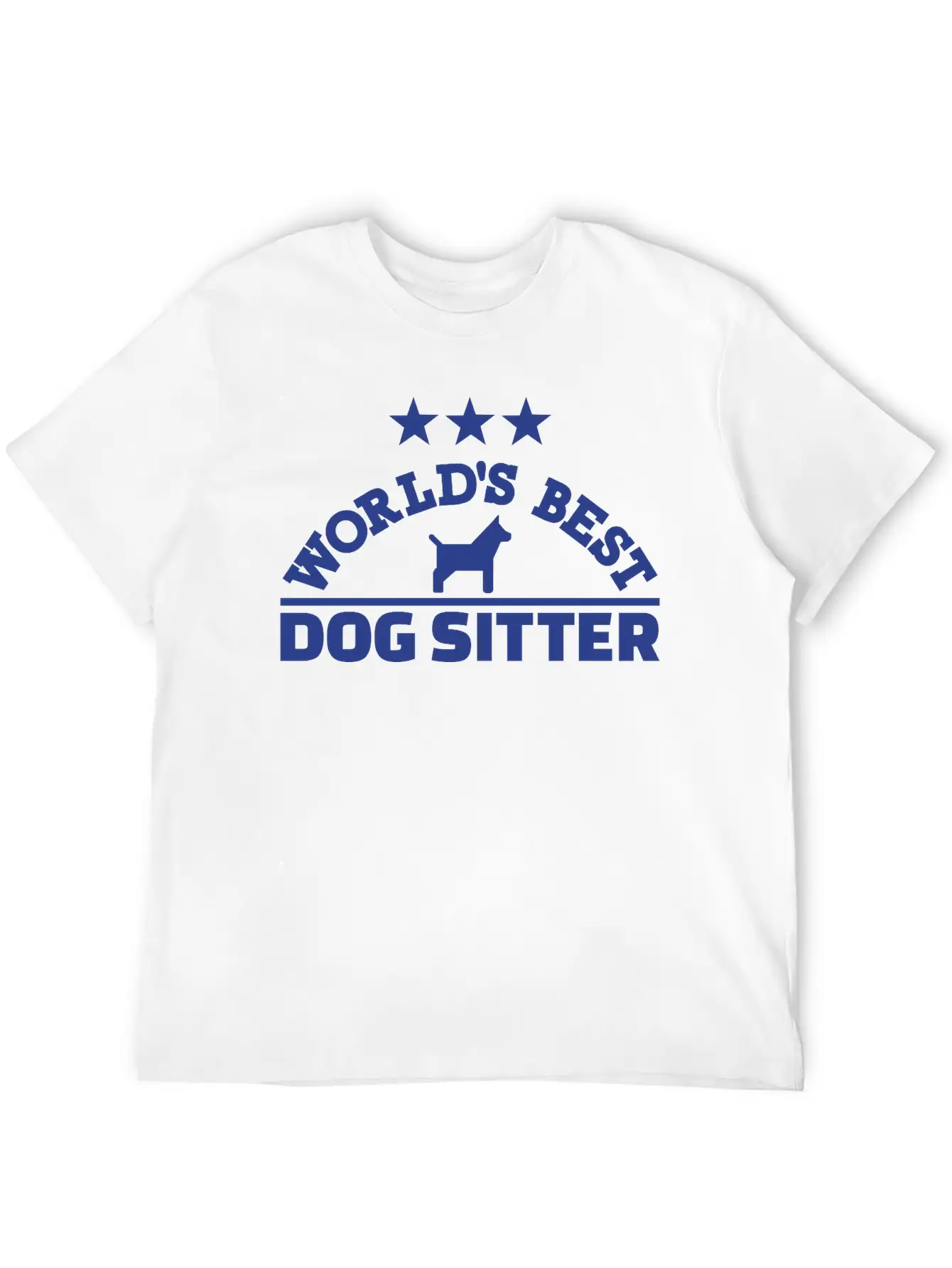 Dog Sitter Unisex Short Sleeve Soft Cotton T-Shirt – Casual Everyday Wear