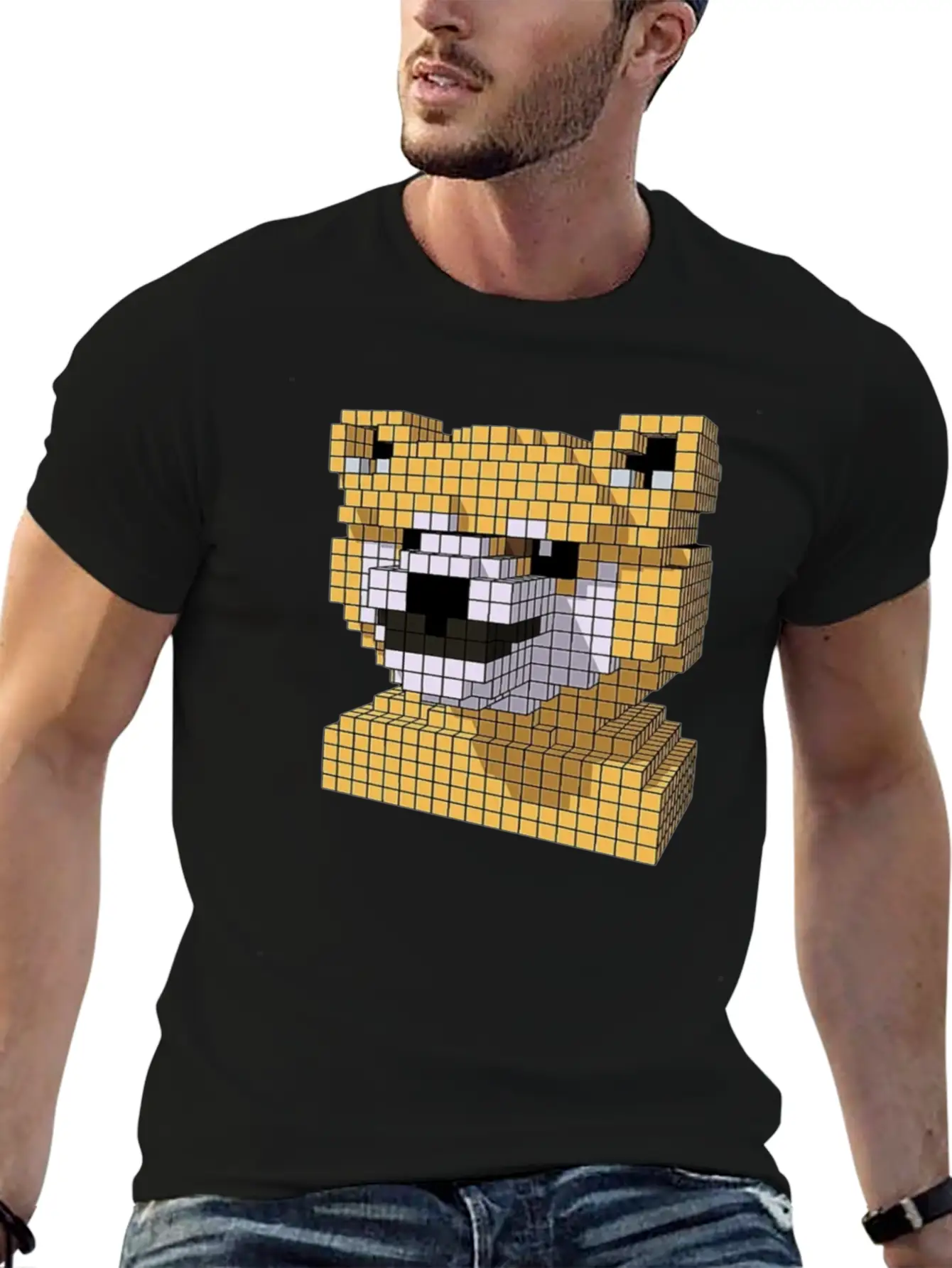 Dog Smiling Unisex Casual T-Shirt – Clean Design For Daily Comfort