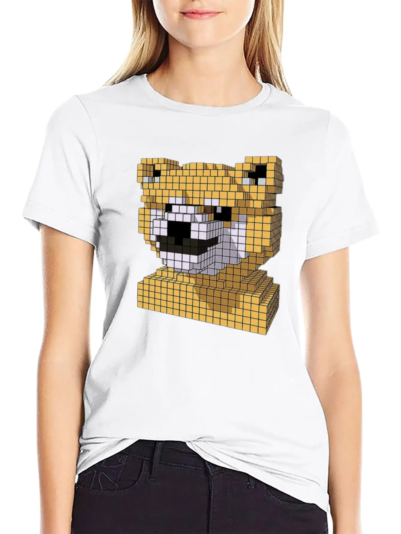 Dog Smiling Unisex Casual T-Shirt – Clean Design For Daily Comfort