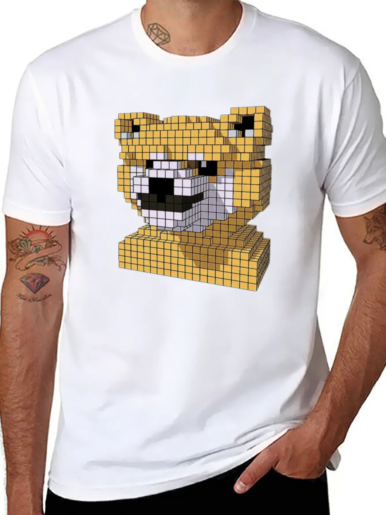 Dog Smiling Unisex Casual T-Shirt – Clean Design For Daily Comfort