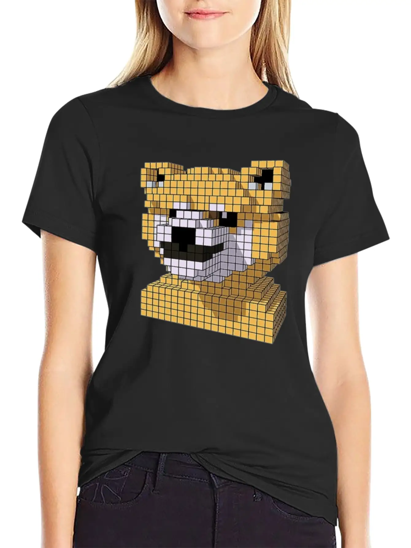 Dog Smiling Unisex Casual T-Shirt – Clean Design For Daily Comfort
