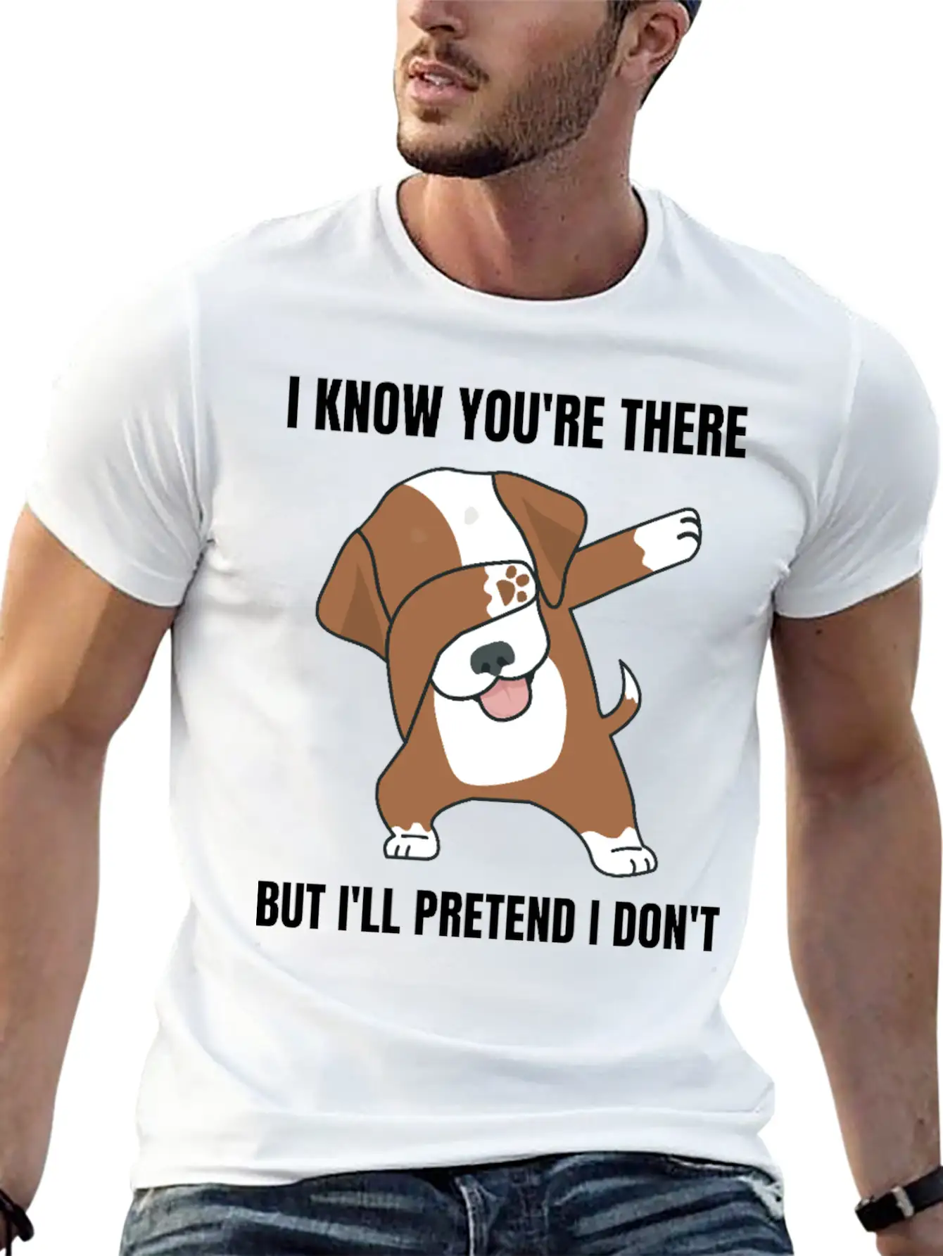 DOG Style Comfortable Minimalist Graphic Tee – Summer Style Essential