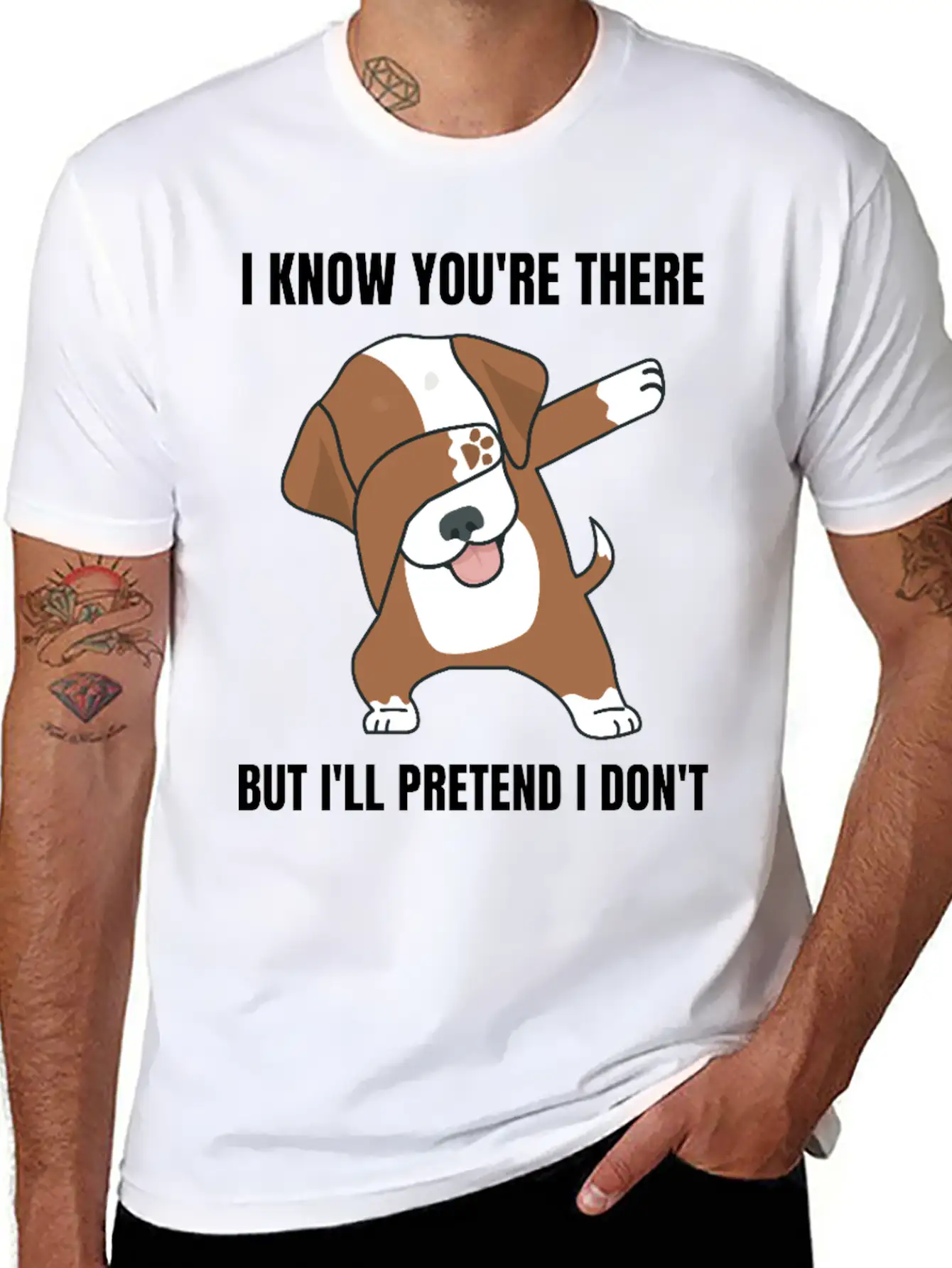 DOG Style Comfortable Minimalist Graphic Tee – Summer Style Essential