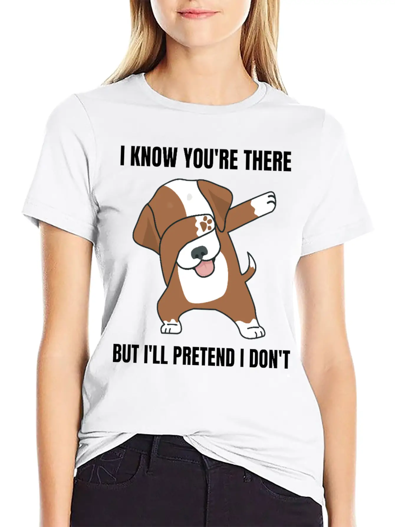 DOG Style Comfortable Minimalist Graphic Tee – Summer Style Essential
