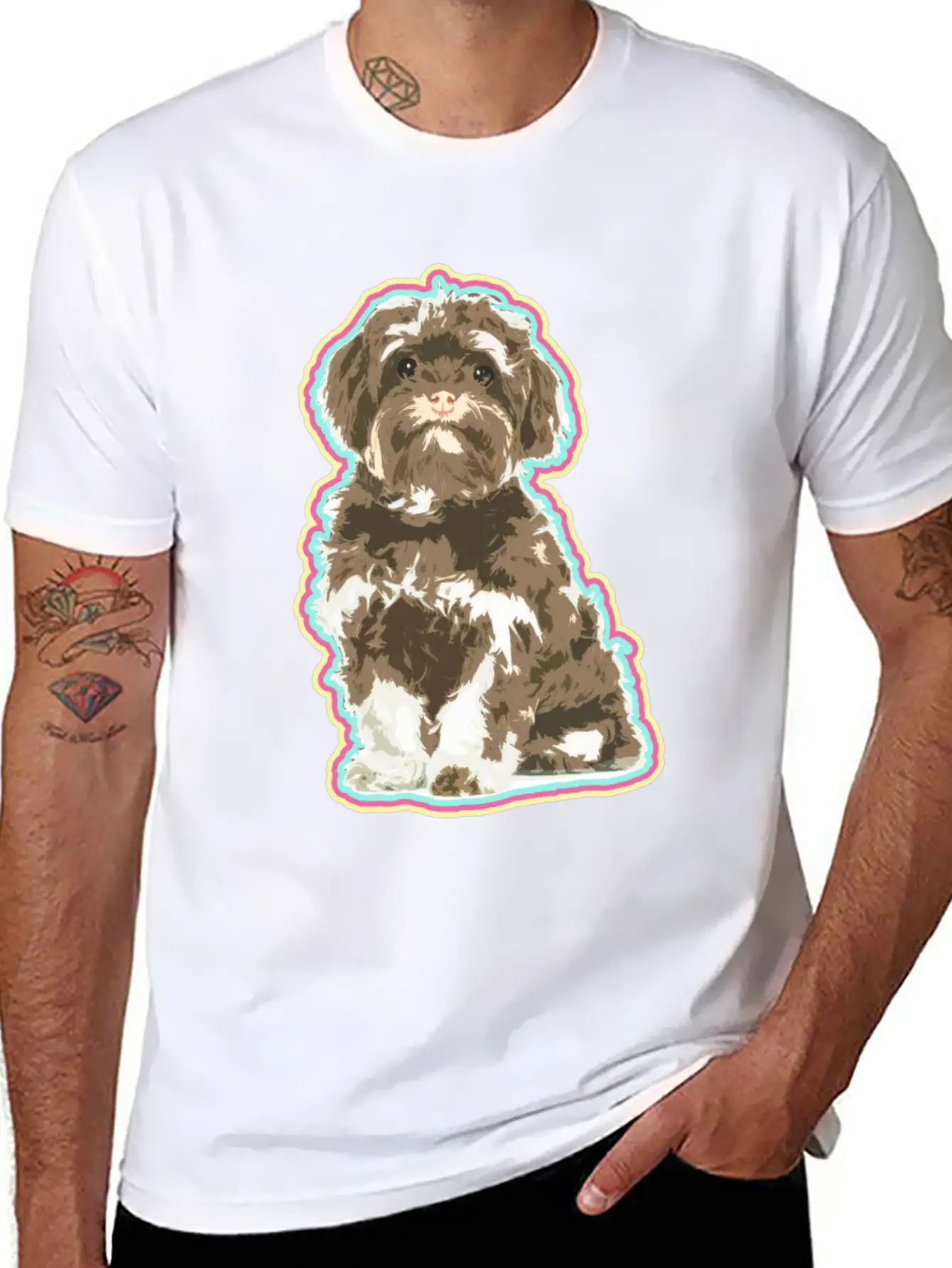 DOG Stylish Everyday T-Shirt – Unisex Basic Cotton Tee