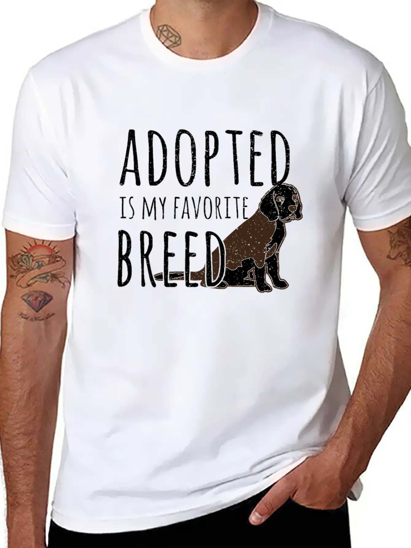 Dog Timeless Short Sleeve Tee – Comfy And Minimalist Design
