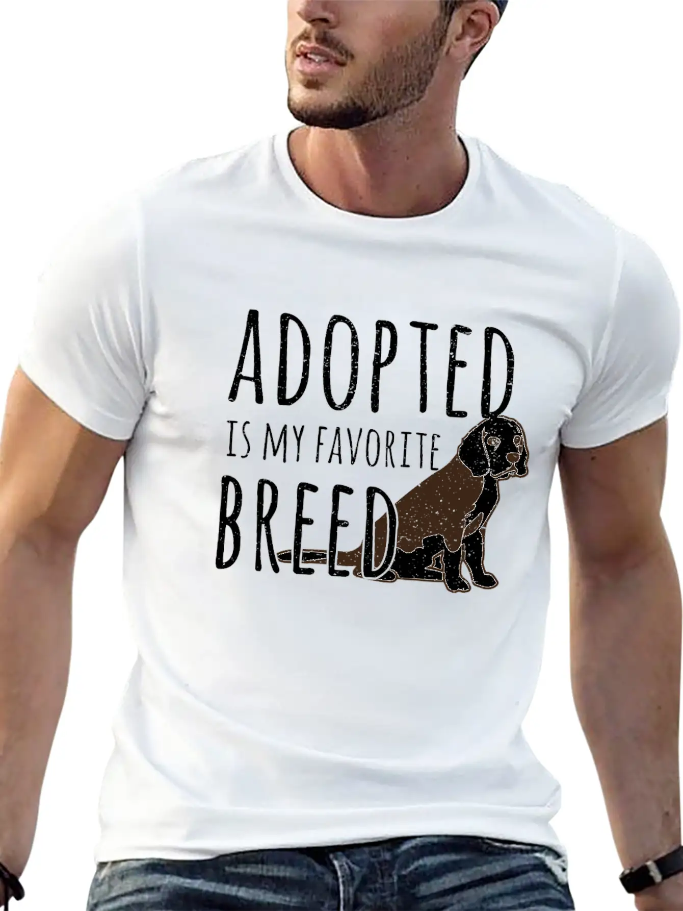 Dog Timeless Short Sleeve Tee – Comfy And Minimalist Design