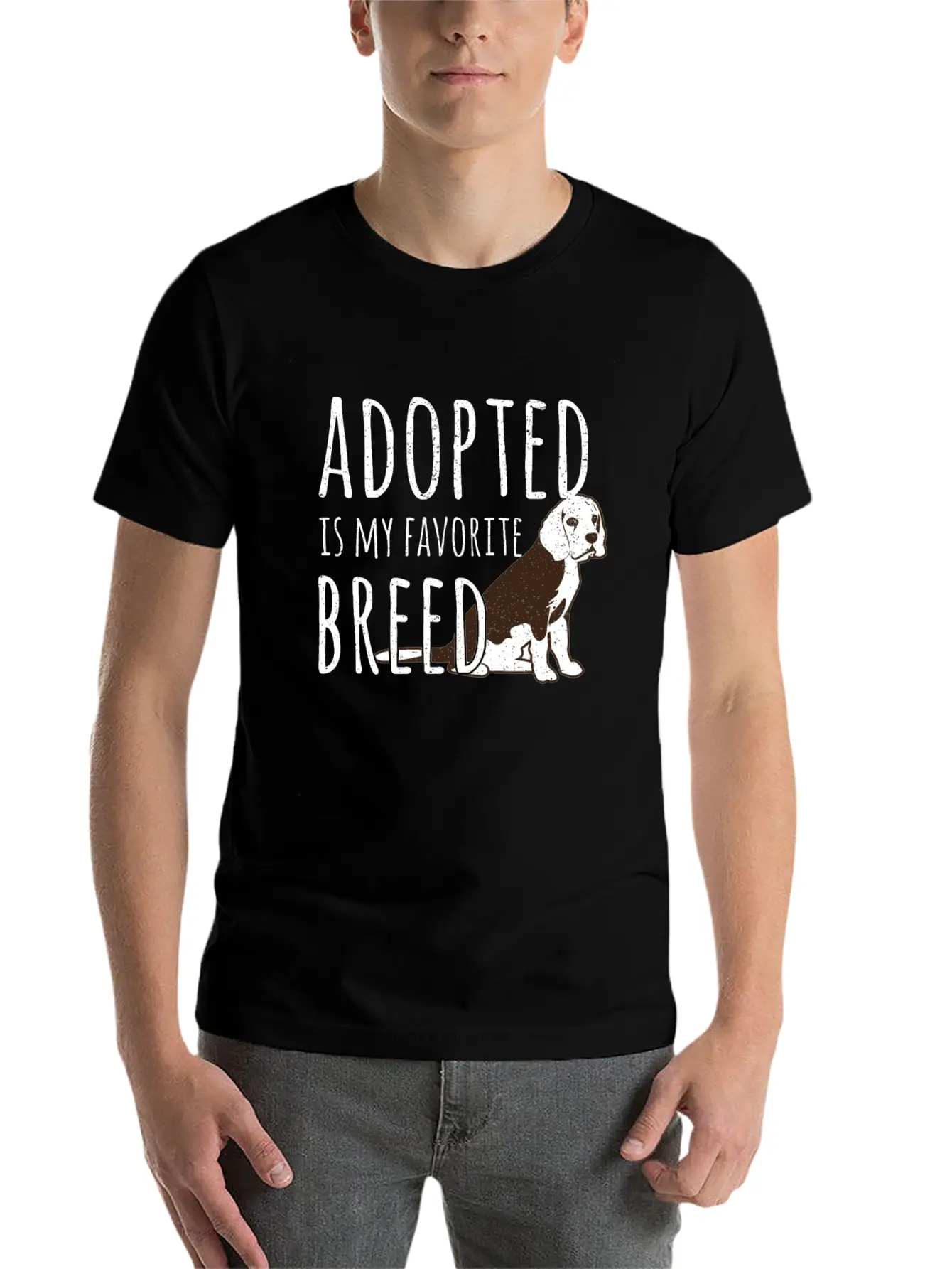 Dog Timeless Short Sleeve Tee – Comfy And Minimalist Design