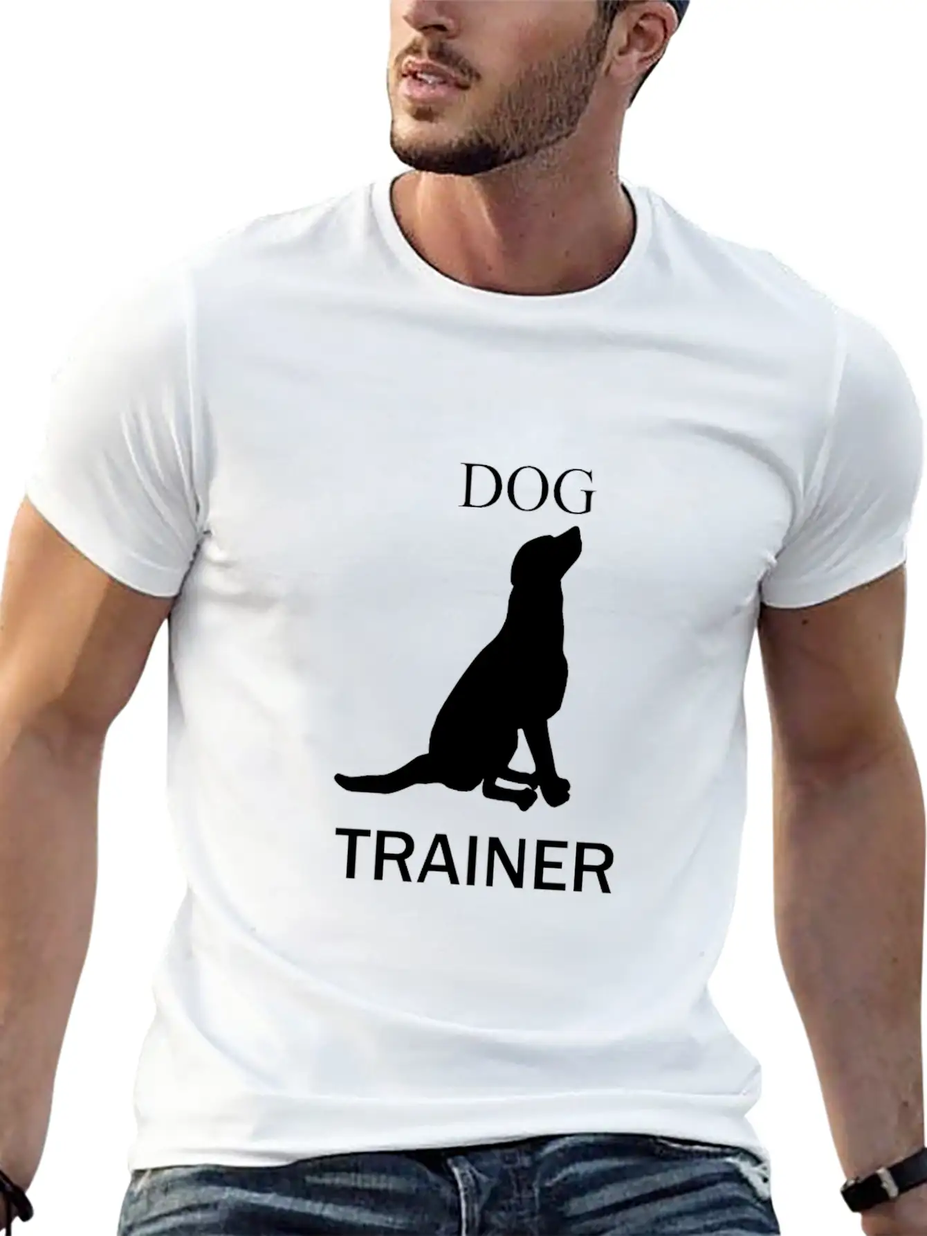 Dog Trainer Timeless Short Sleeve Tee – Comfy And Minimalist Design