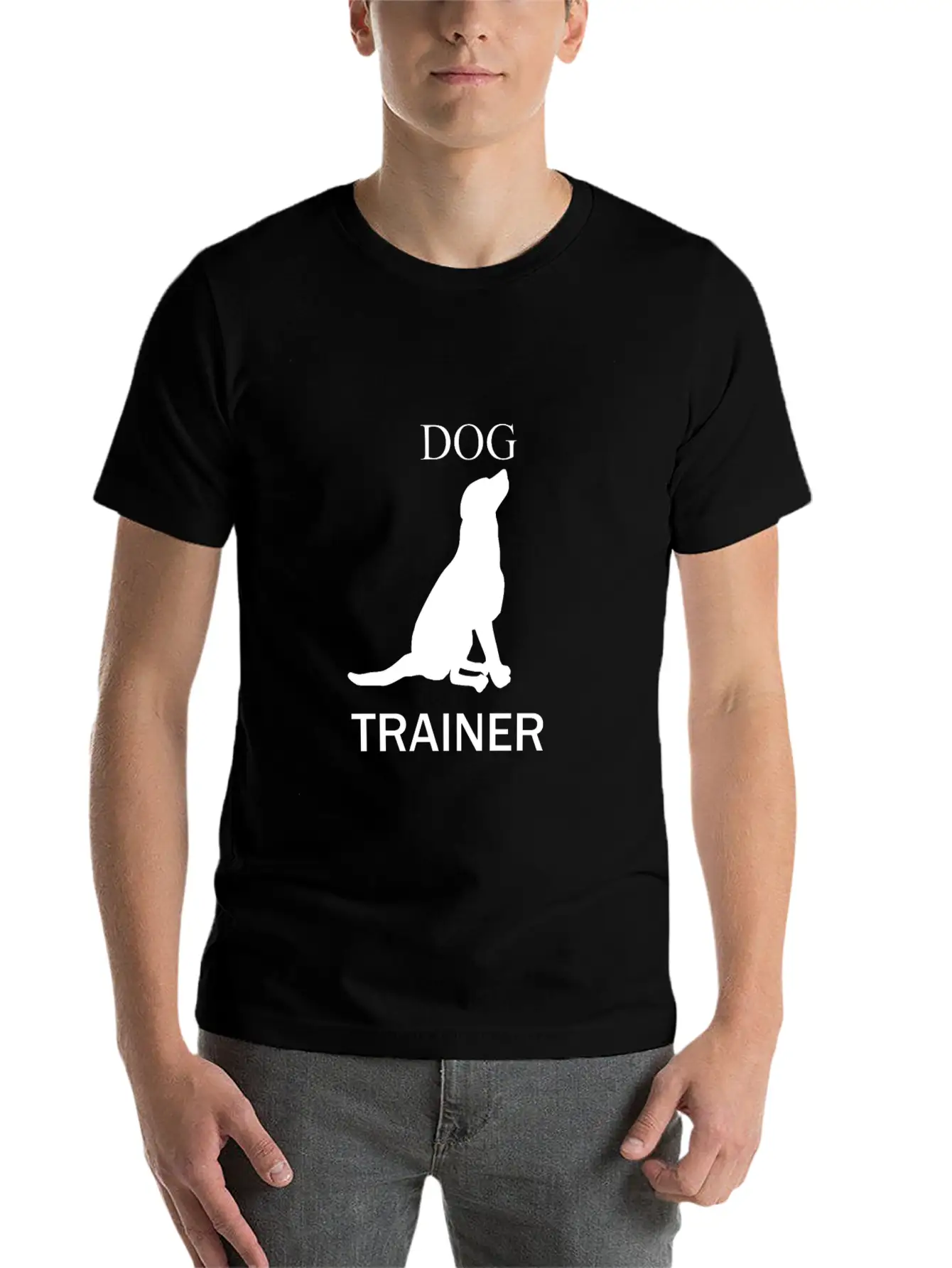 Dog Trainer Timeless Short Sleeve Tee – Comfy And Minimalist Design