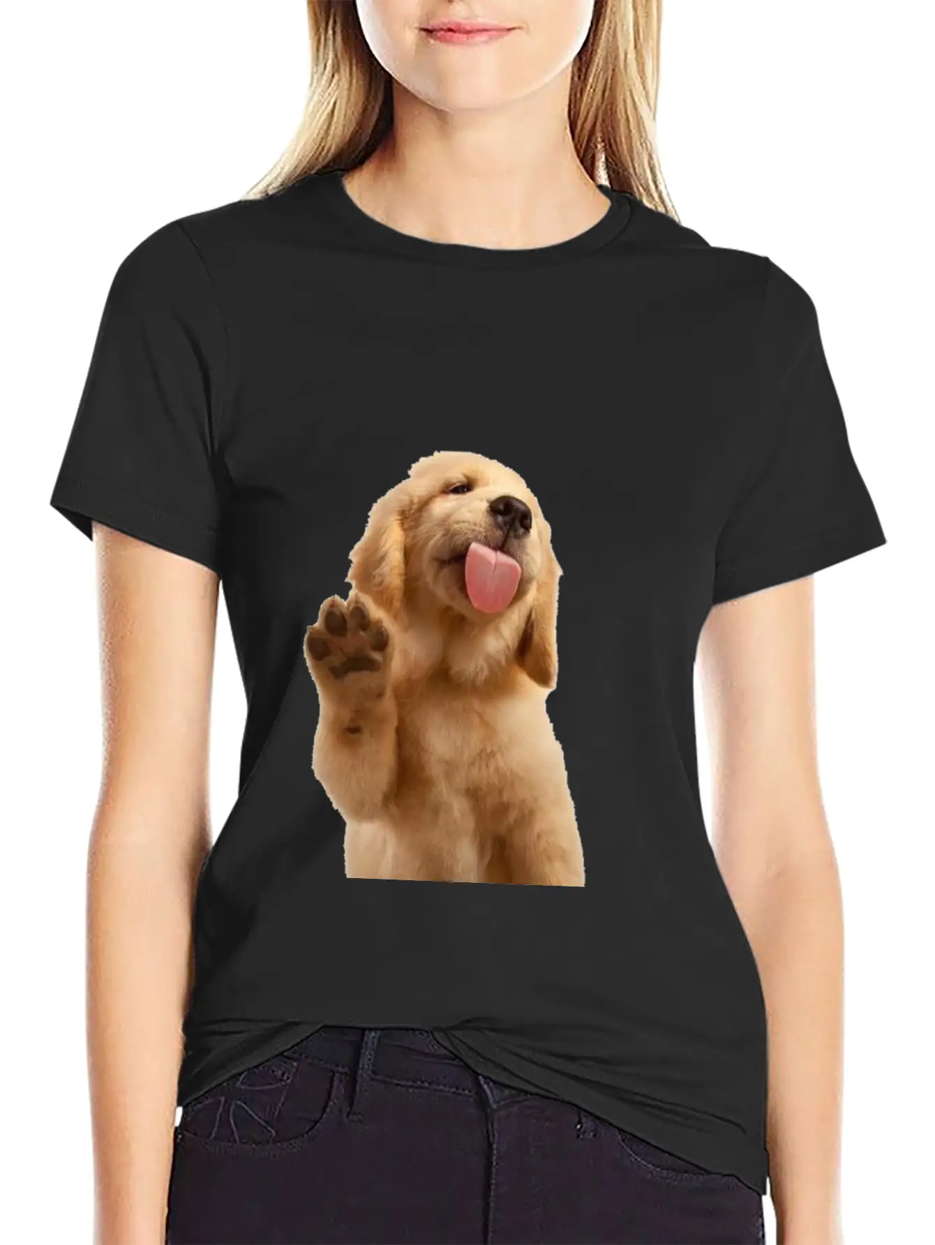 Dog Unisex Short Sleeve Soft Cotton T-Shirt – Casual Everyday Wear