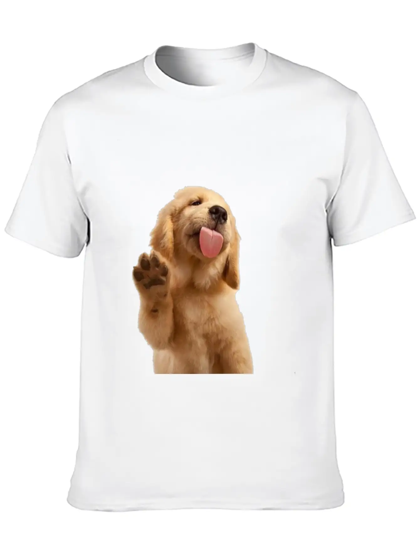 Dog Unisex Short Sleeve Soft Cotton T-Shirt – Casual Everyday Wear