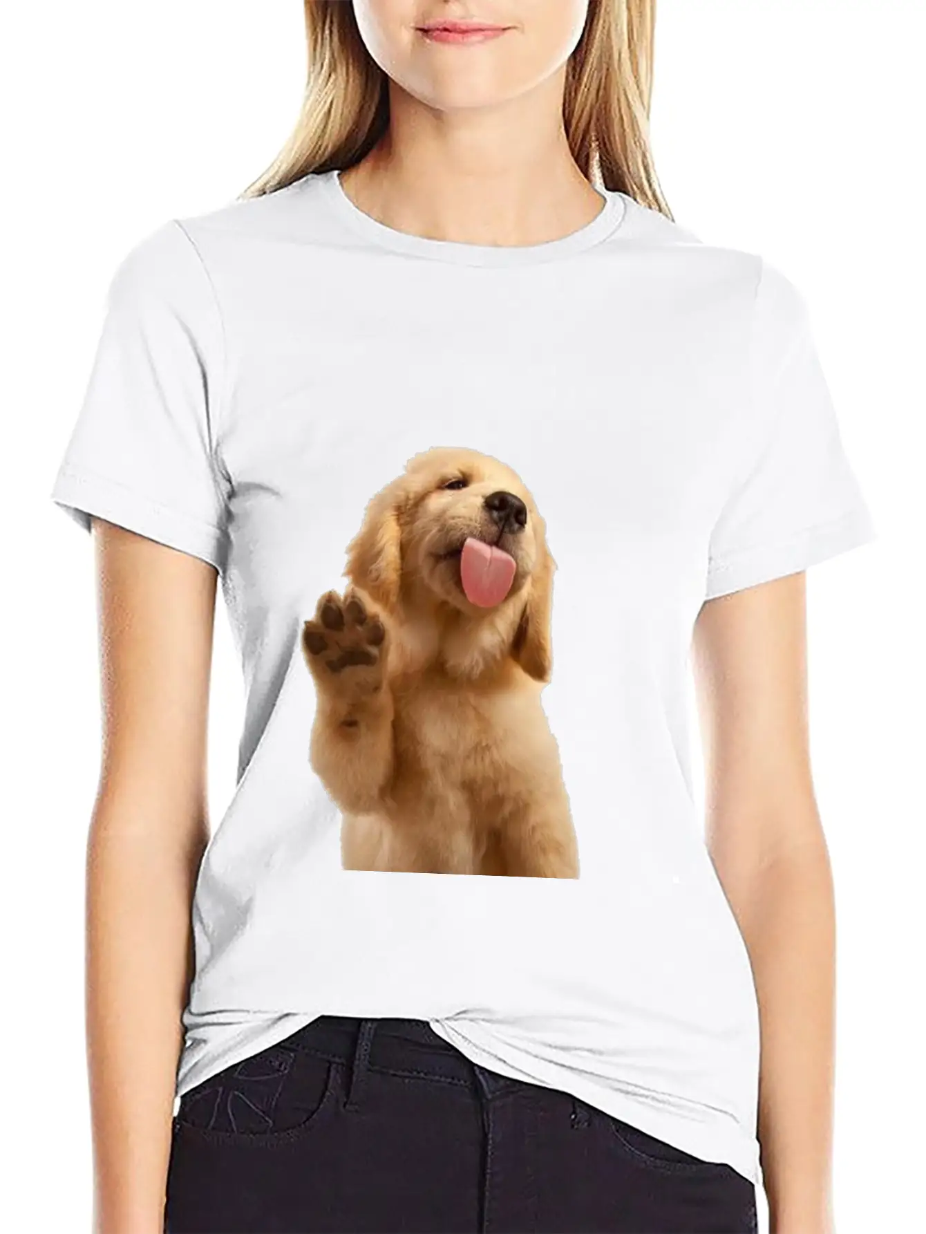 Dog Unisex Short Sleeve Soft Cotton T-Shirt – Casual Everyday Wear