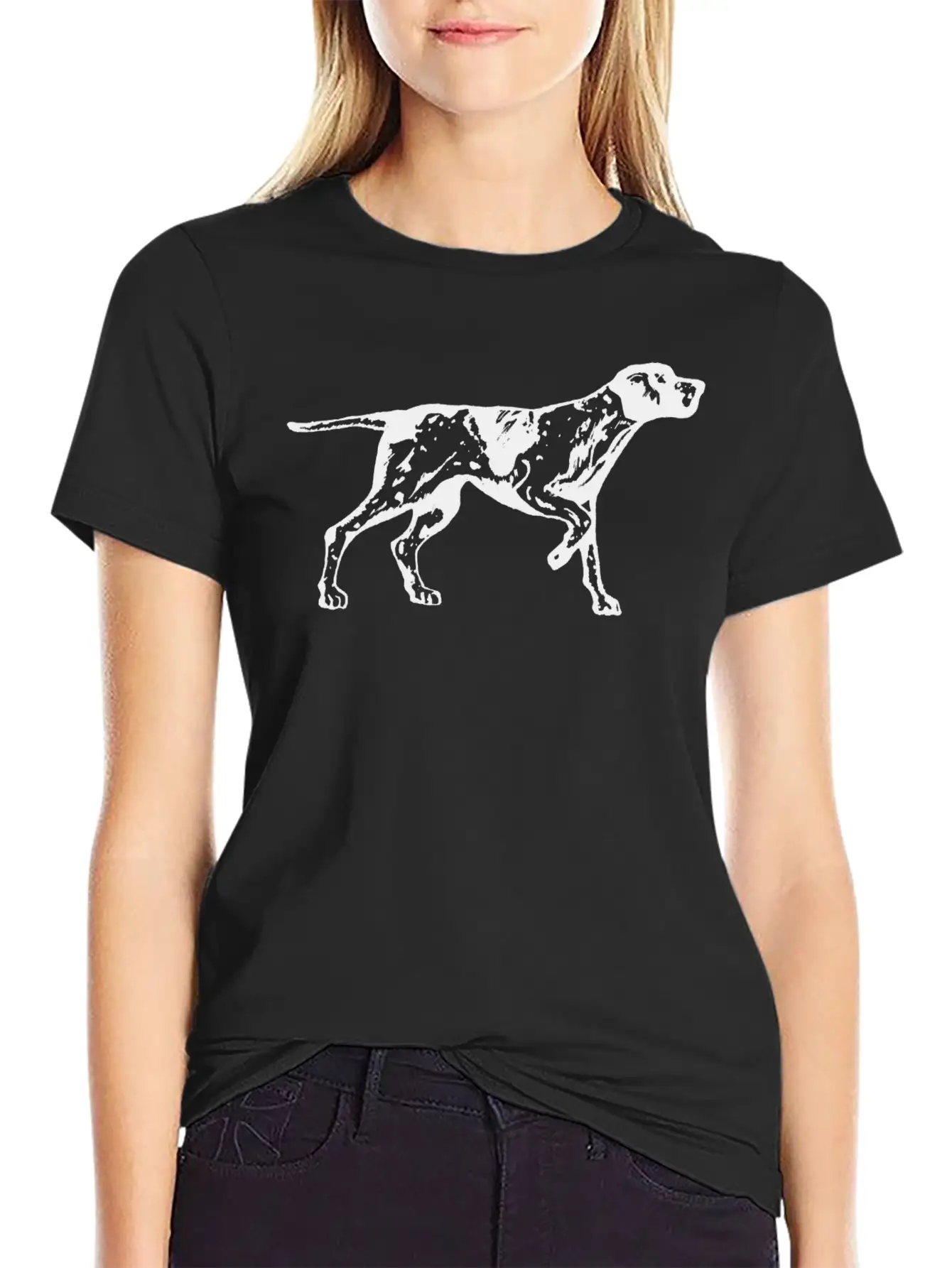 Dog272 Comfortable Minimalist Graphic Tee – Summer Style Essential