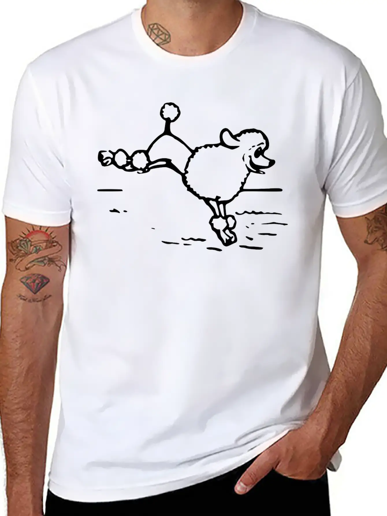 Dog684 Stylish Everyday T-Shirt – Unisex Basic Cotton Tee