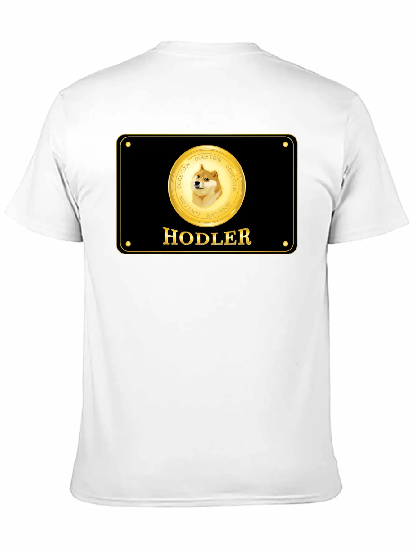 Doge Coin Crypto Currency Hodler Basic Graphic T-Shirt – Daily Comfort In Soft Cotton
