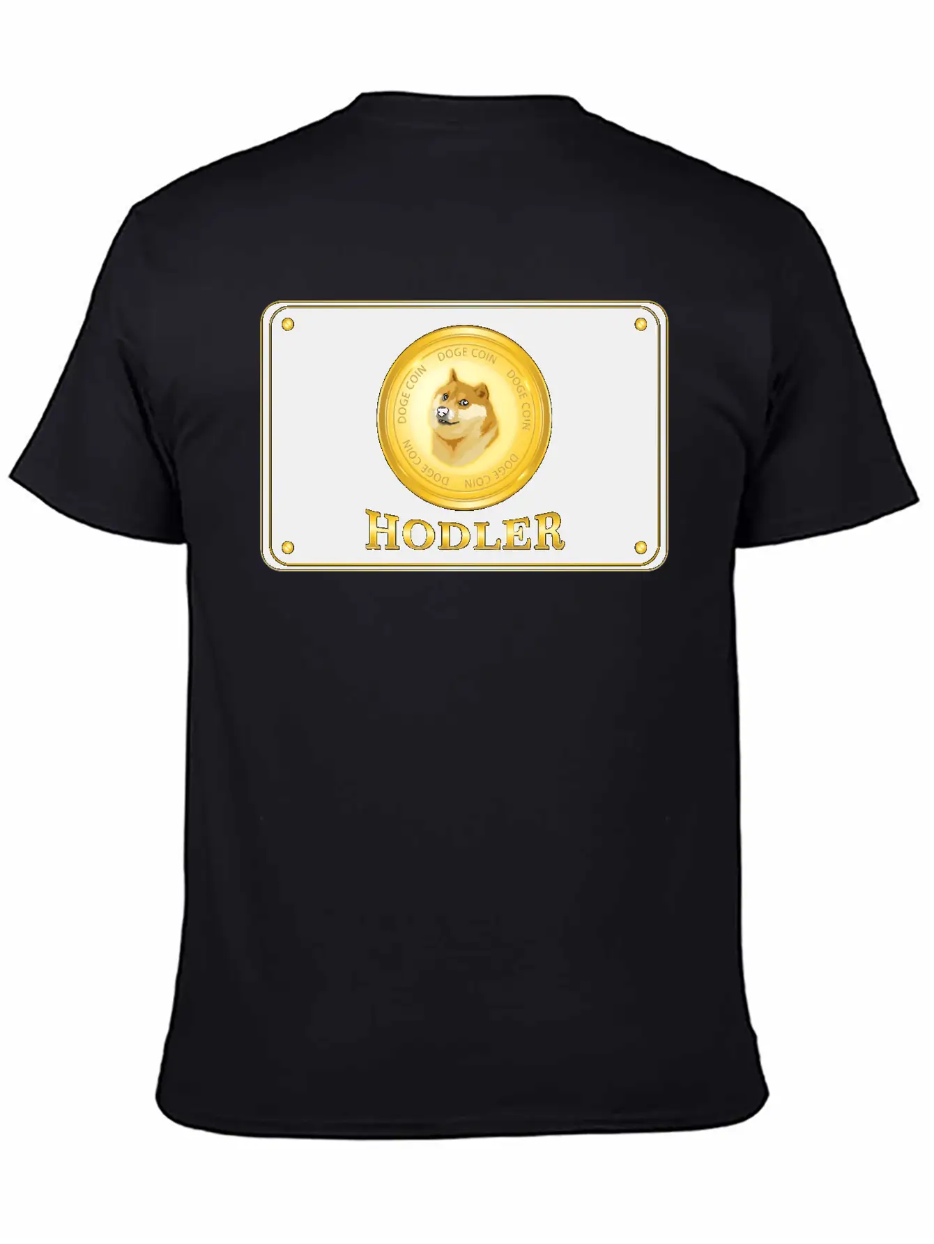 Doge Coin Crypto Currency Hodler Basic Graphic T-Shirt – Daily Comfort In Soft Cotton