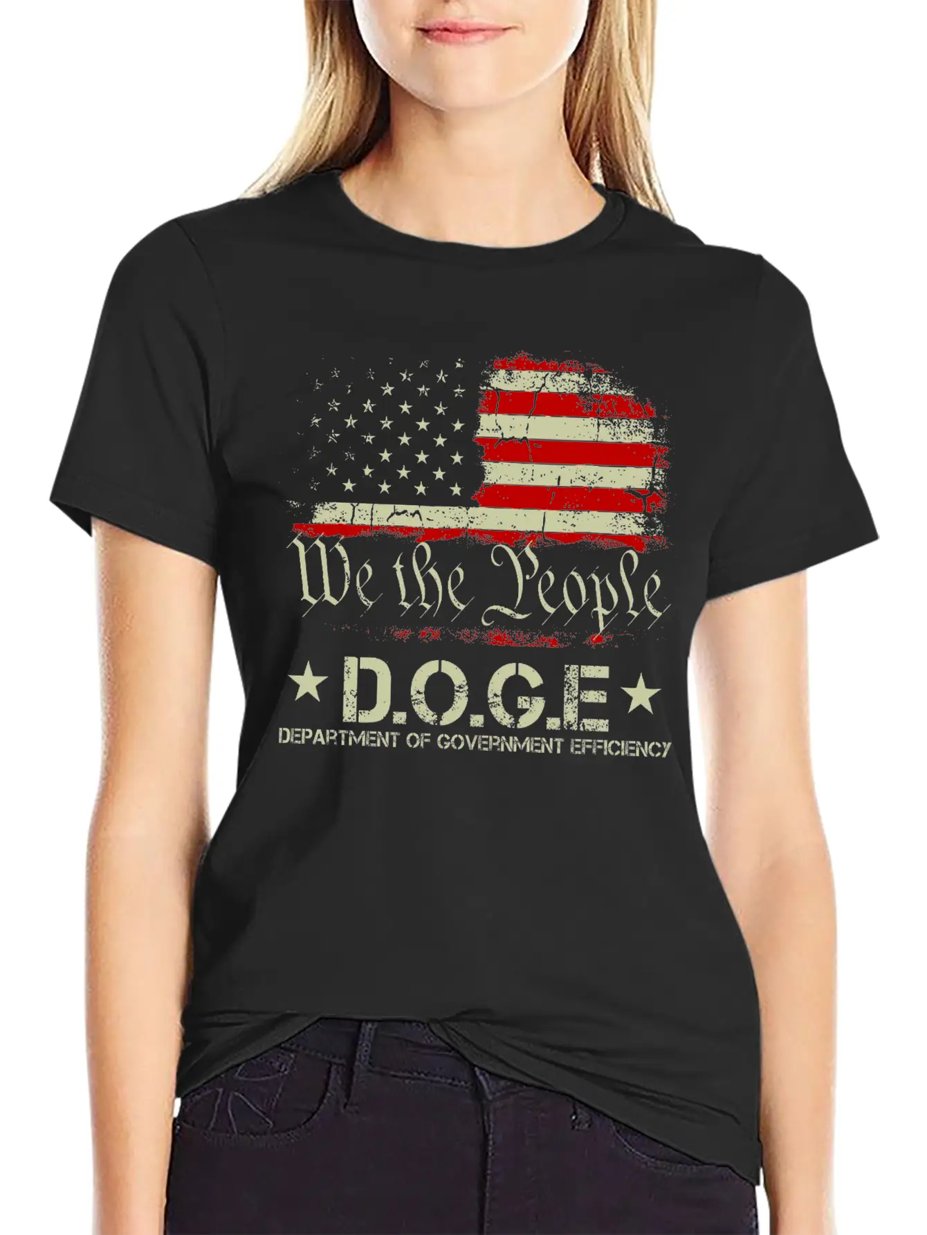 D.O.G.E. DOGE Department Of Government Efficiency Stylish Everyday T-Shirt – Unisex Basic Cotton Tee