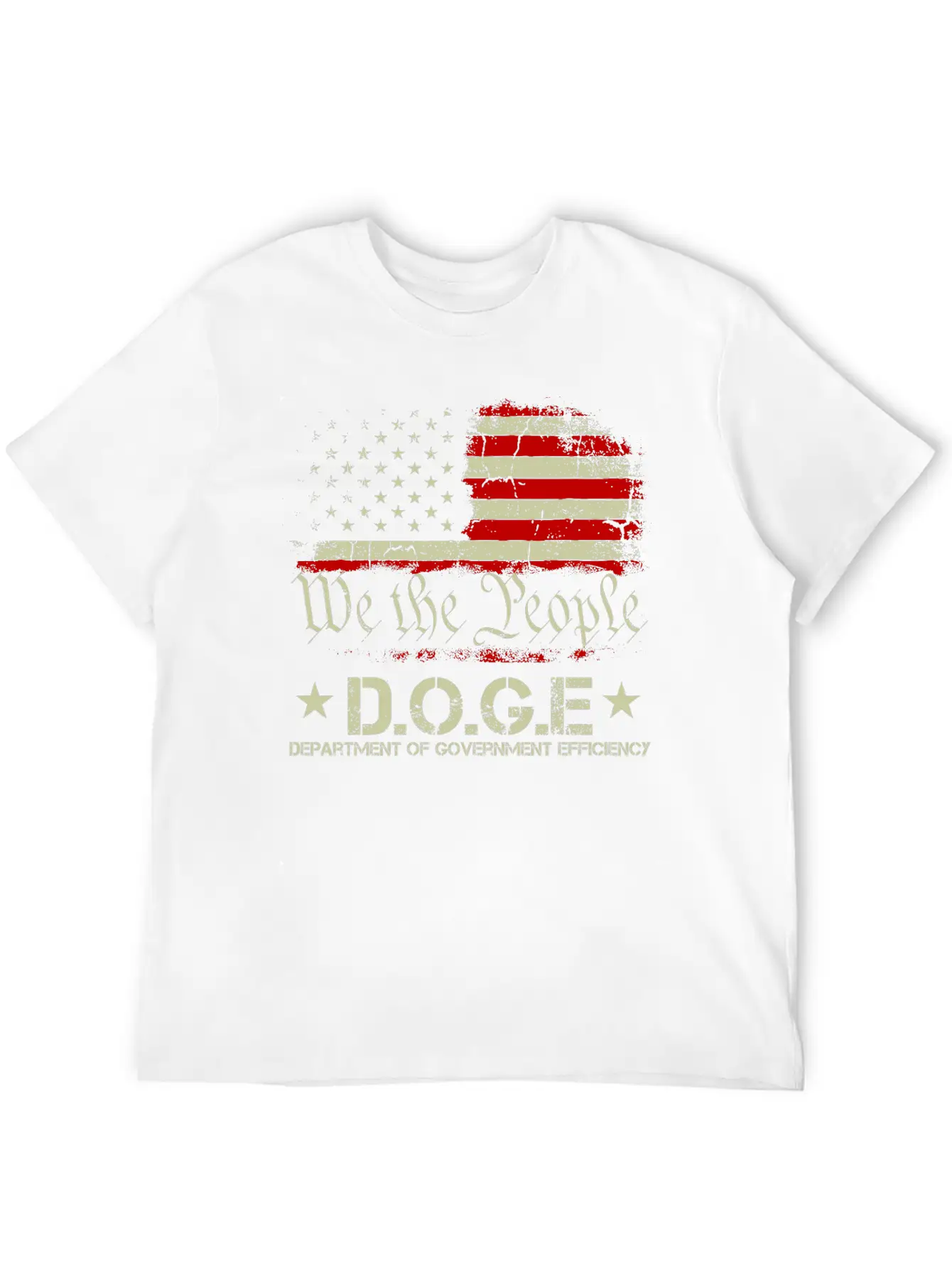 D.O.G.E. DOGE Department Of Government Efficiency Stylish Everyday T-Shirt – Unisex Basic Cotton Tee