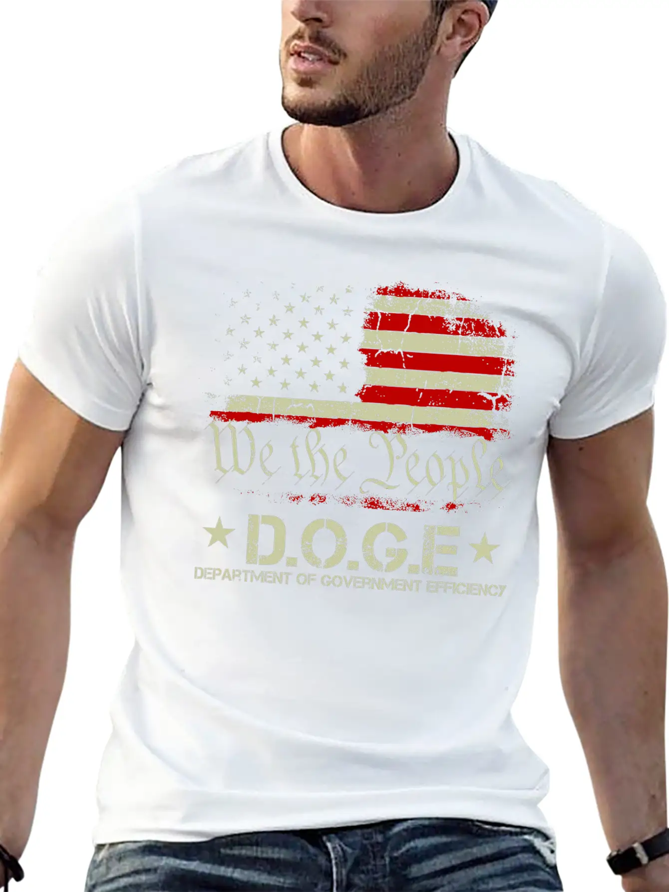 D.O.G.E. DOGE Department Of Government Efficiency Stylish Everyday T-Shirt – Unisex Basic Cotton Tee
