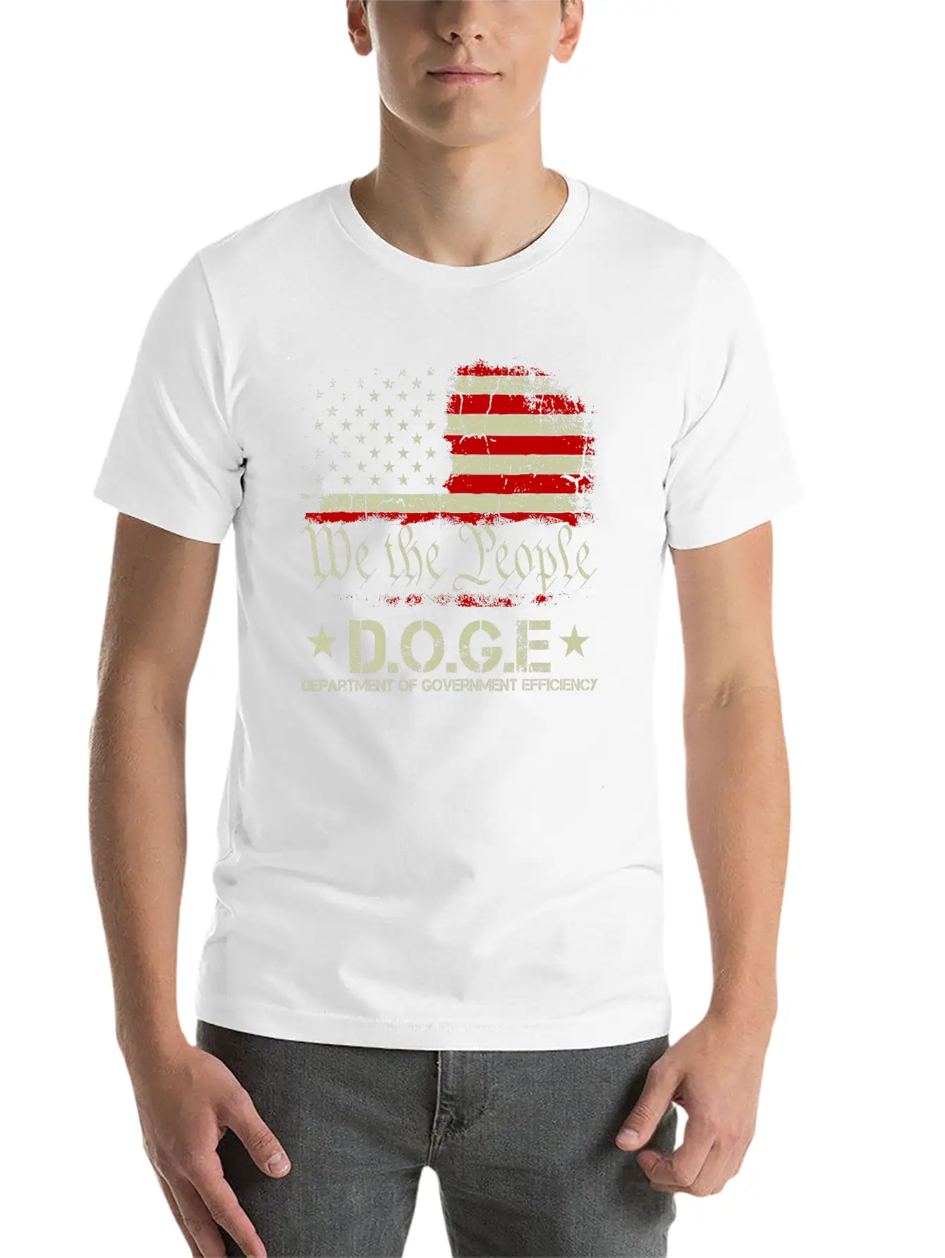 D.O.G.E. DOGE Department Of Government Efficiency Stylish Everyday T-Shirt – Unisex Basic Cotton Tee