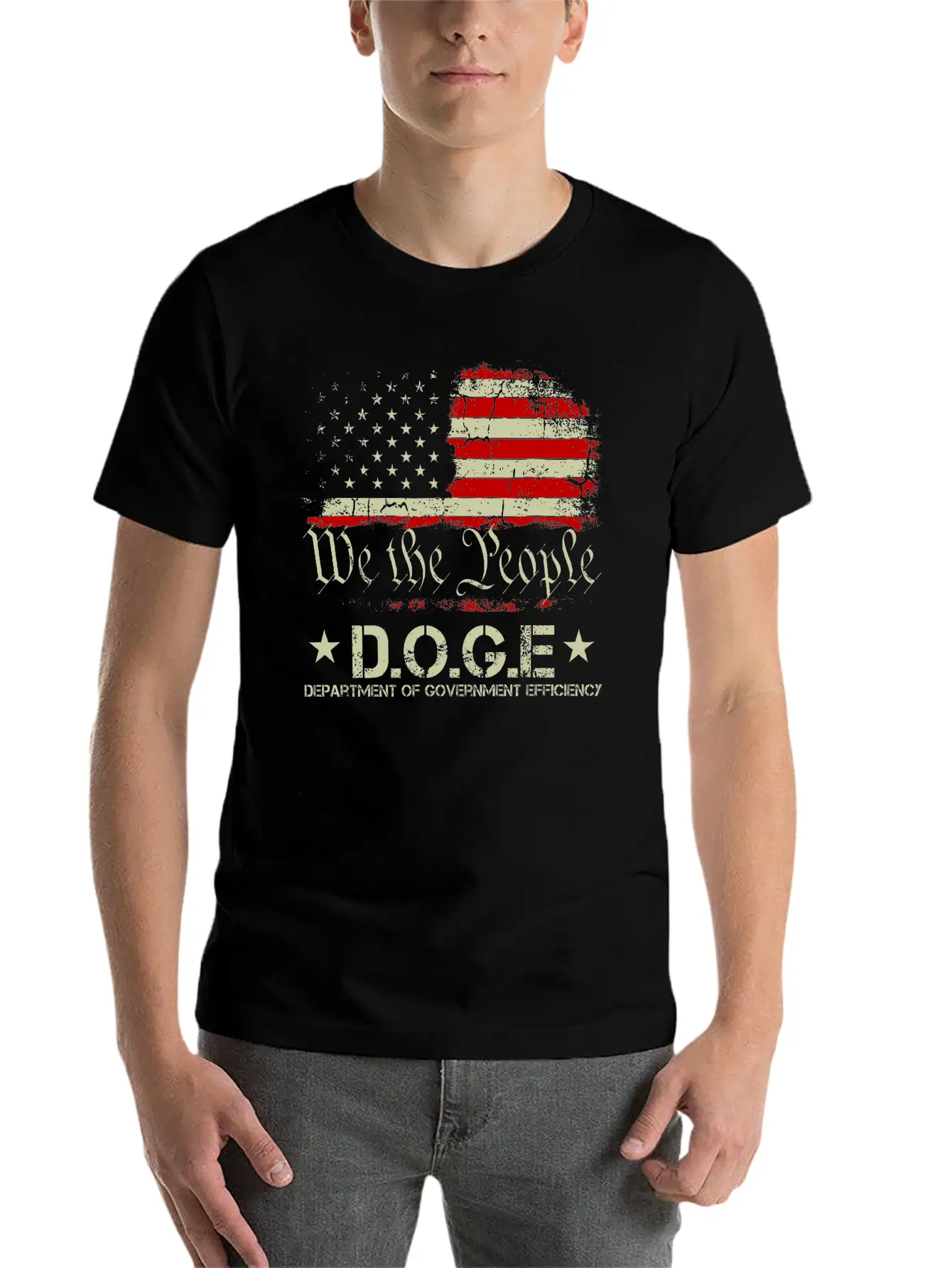 D.O.G.E. DOGE Department Of Government Efficiency Stylish Everyday T-Shirt – Unisex Basic Cotton Tee