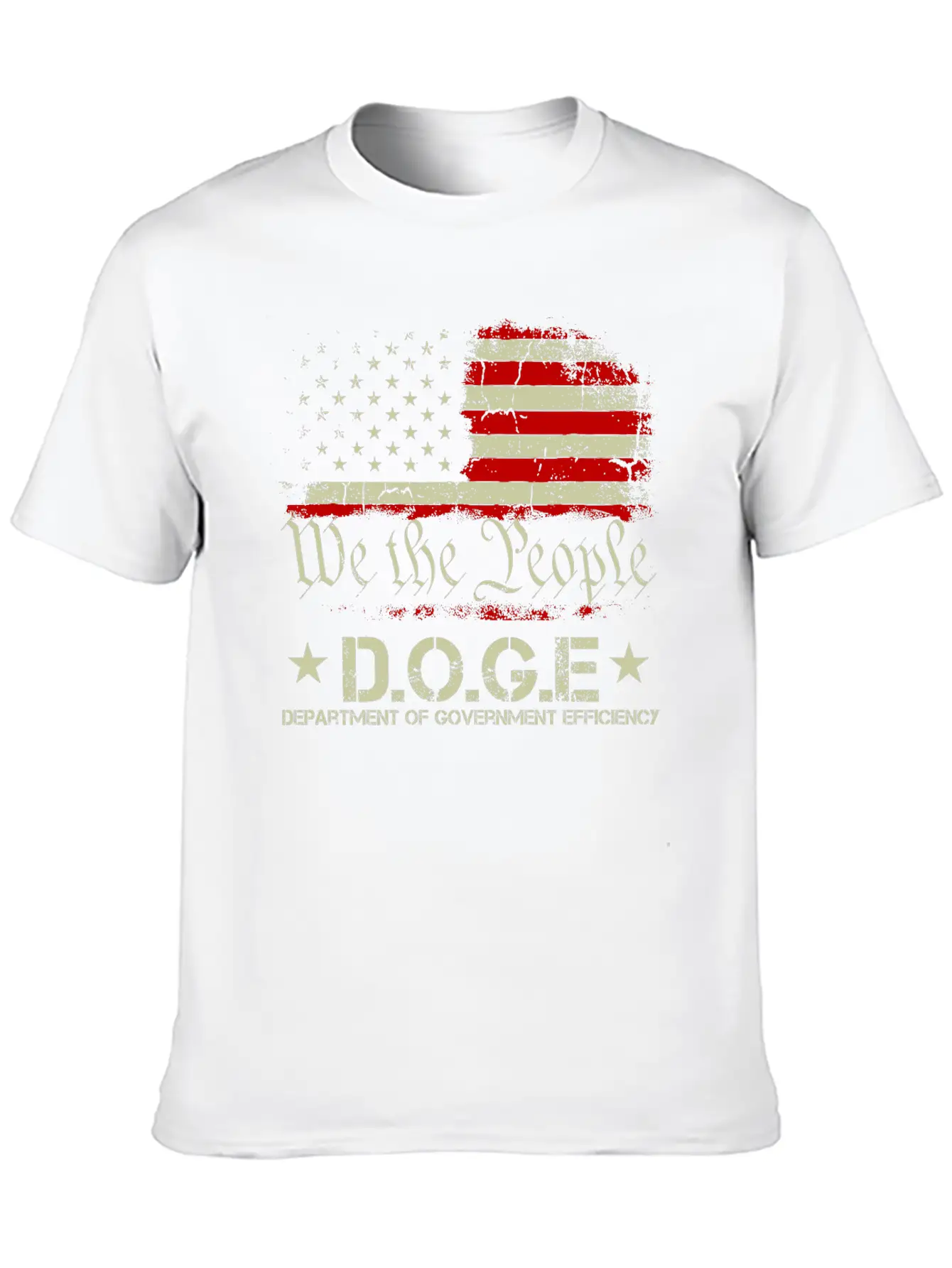 D.O.G.E. DOGE Department Of Government Efficiency Stylish Everyday T-Shirt – Unisex Basic Cotton Tee