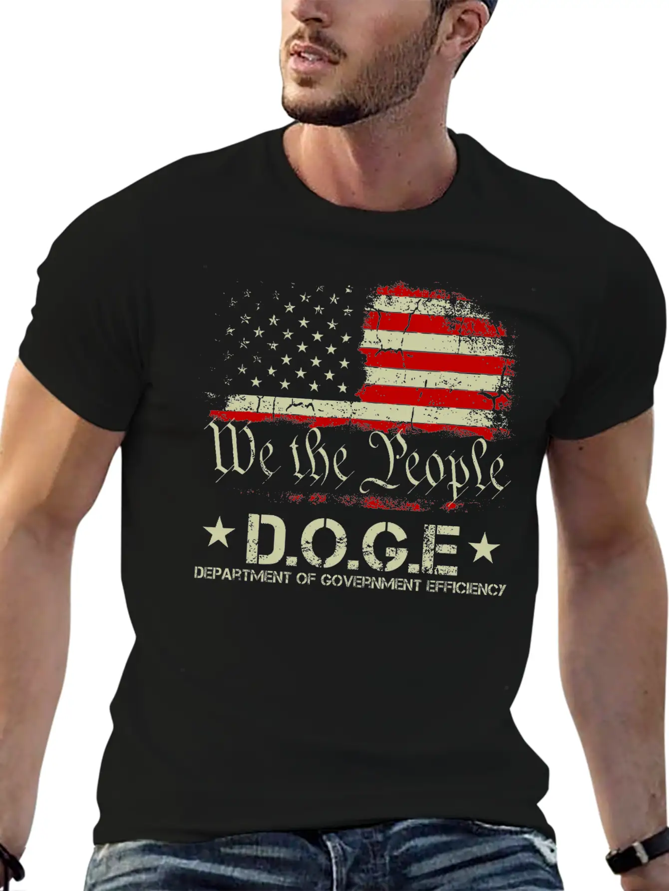 D.O.G.E. DOGE Department Of Government Efficiency Stylish Everyday T-Shirt – Unisex Basic Cotton Tee