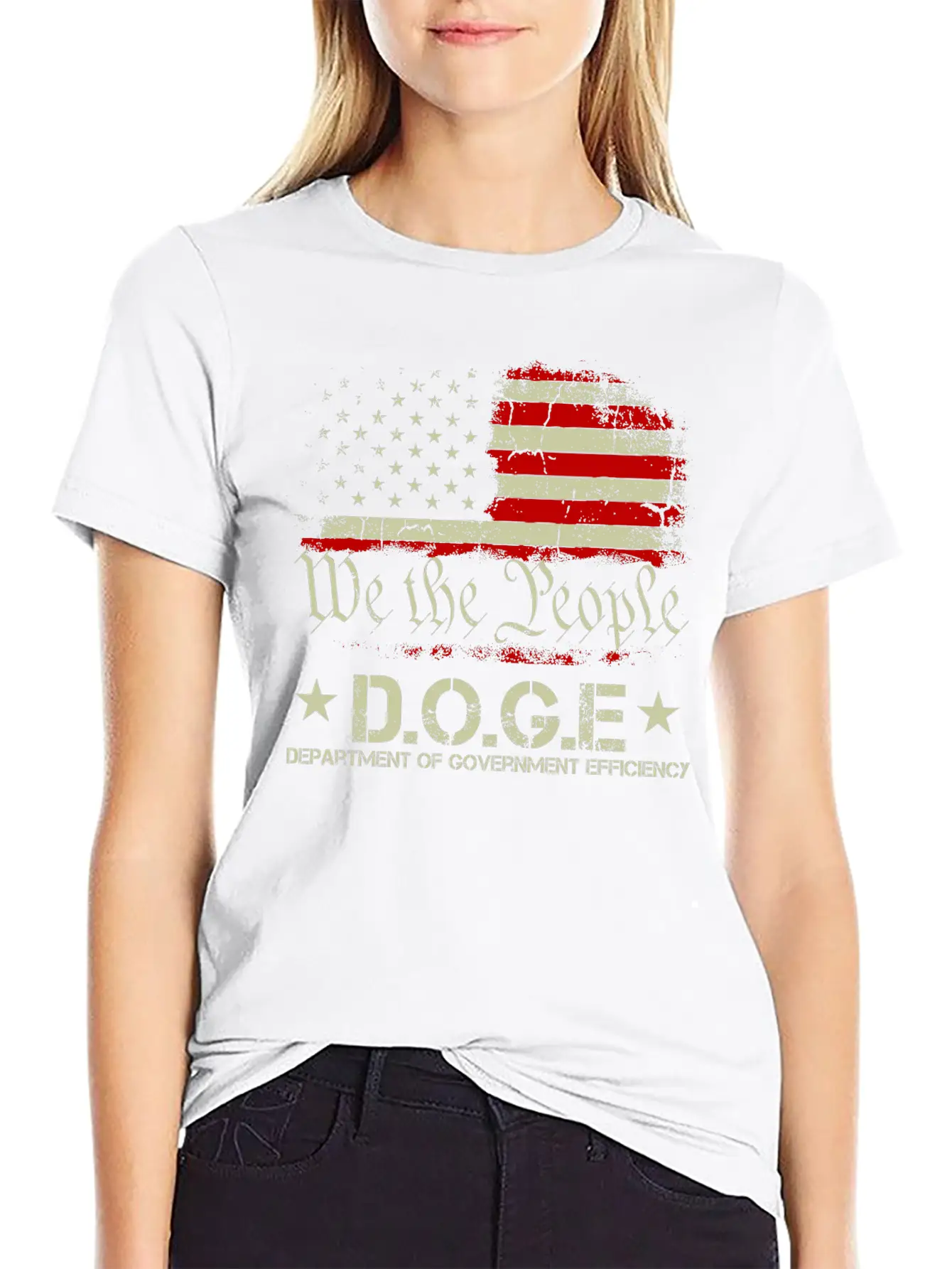 D.O.G.E. DOGE Department Of Government Efficiency Stylish Everyday T-Shirt – Unisex Basic Cotton Tee